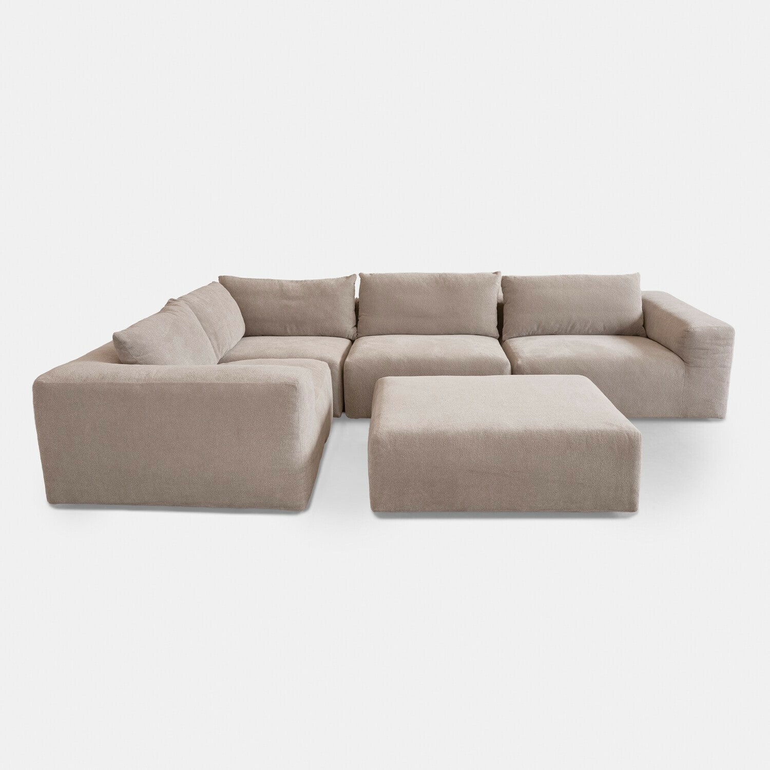 Sofa modułowa z podnóżkiem Northcombe