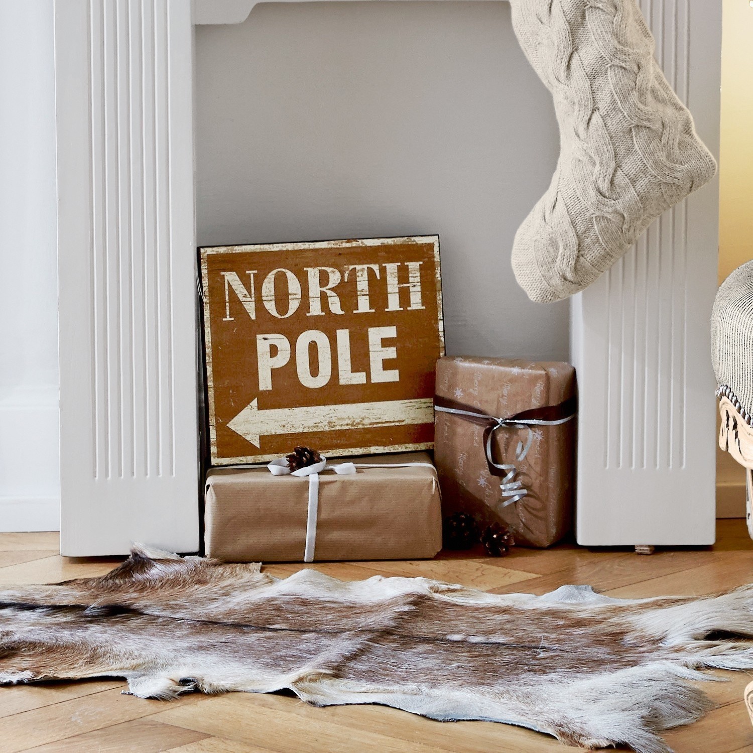 Tablica dekoracyjna North Pole