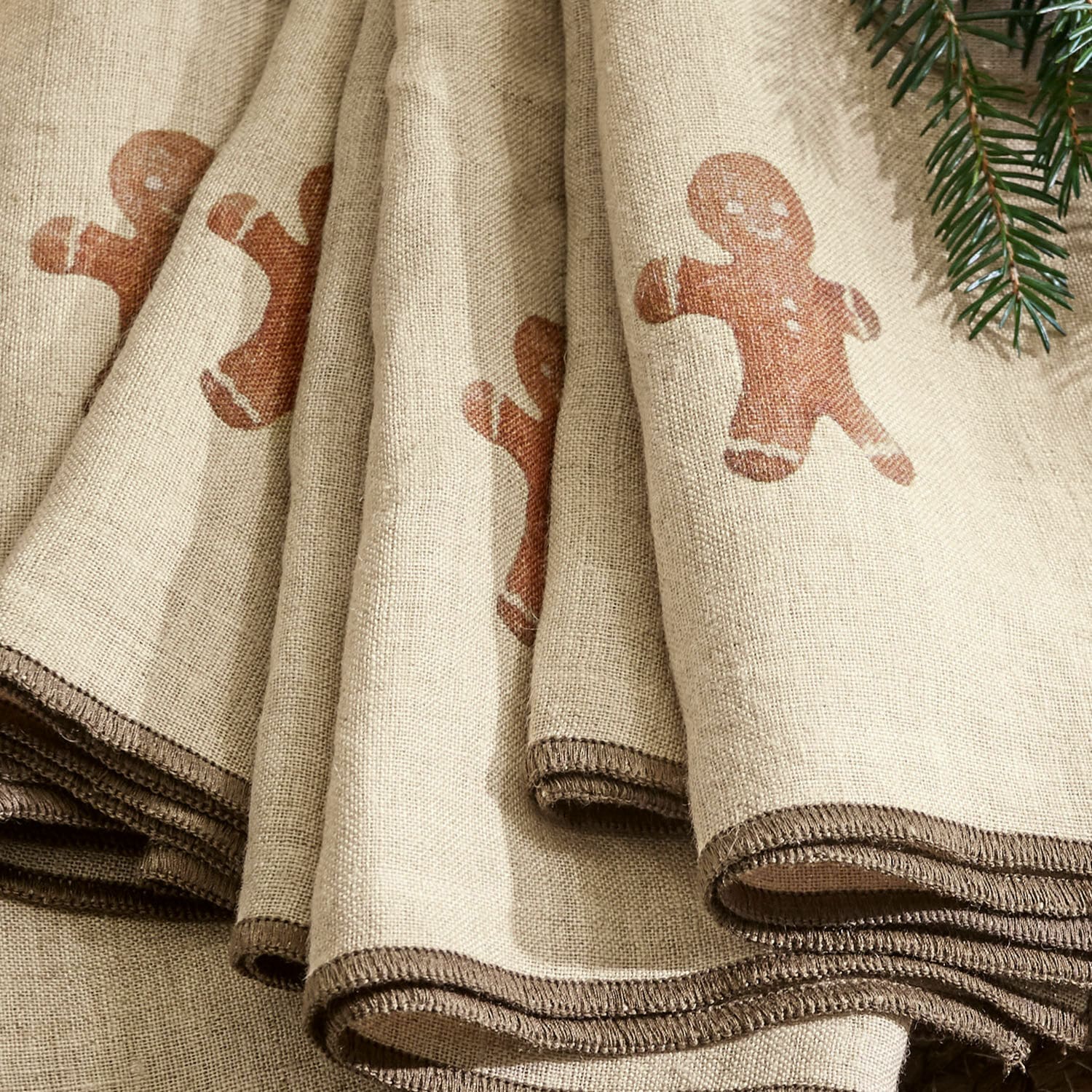 Serwetka, zestaw 6 szt. Gingerbread