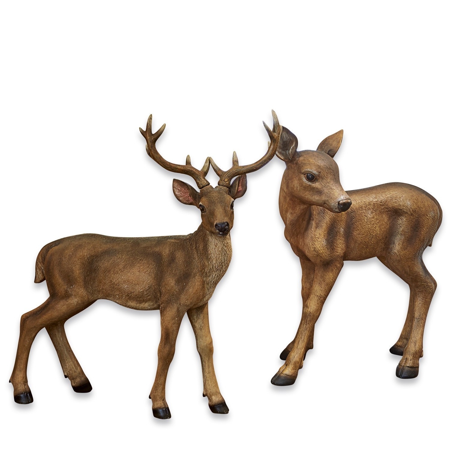 Jeleń i łania Soliers