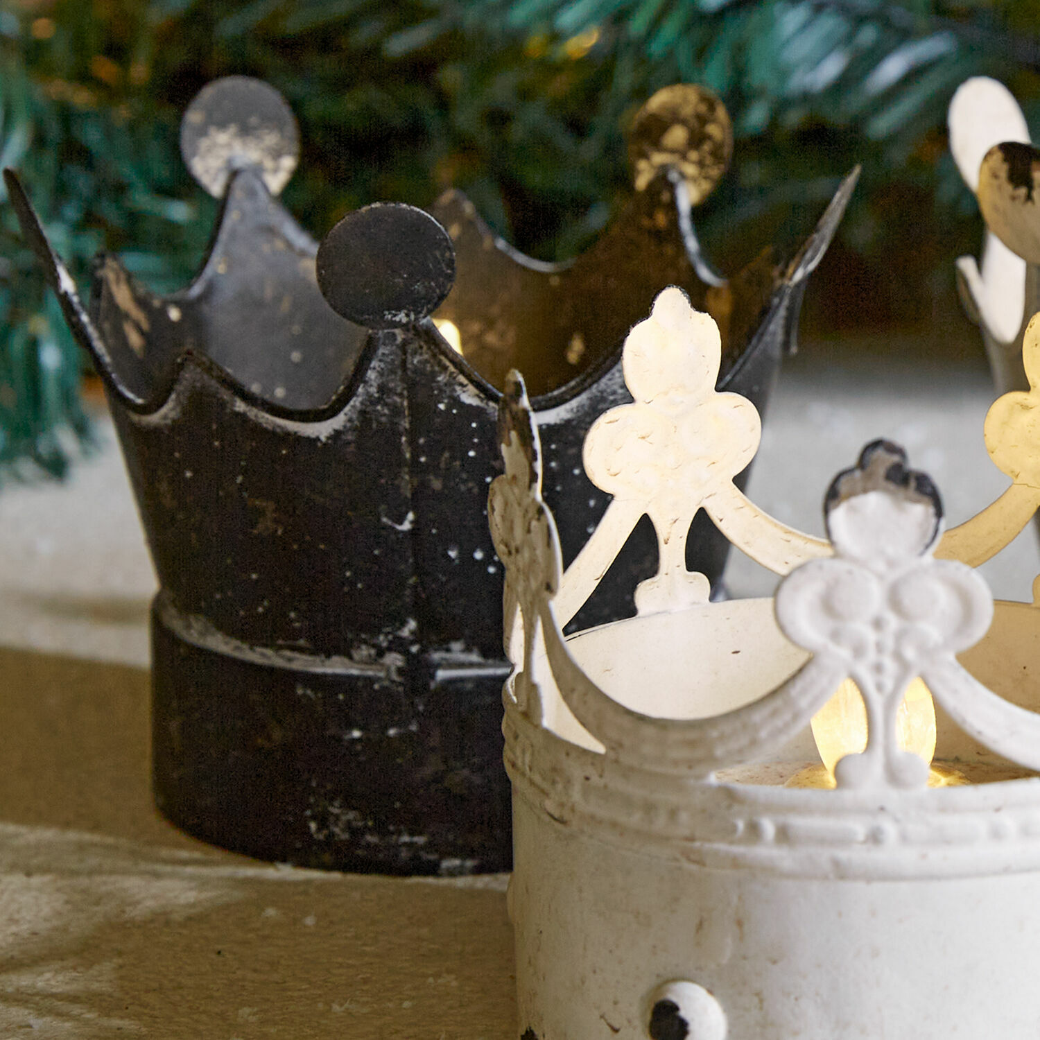 Świecznik LED, zestaw 2 szt. Ugnéville