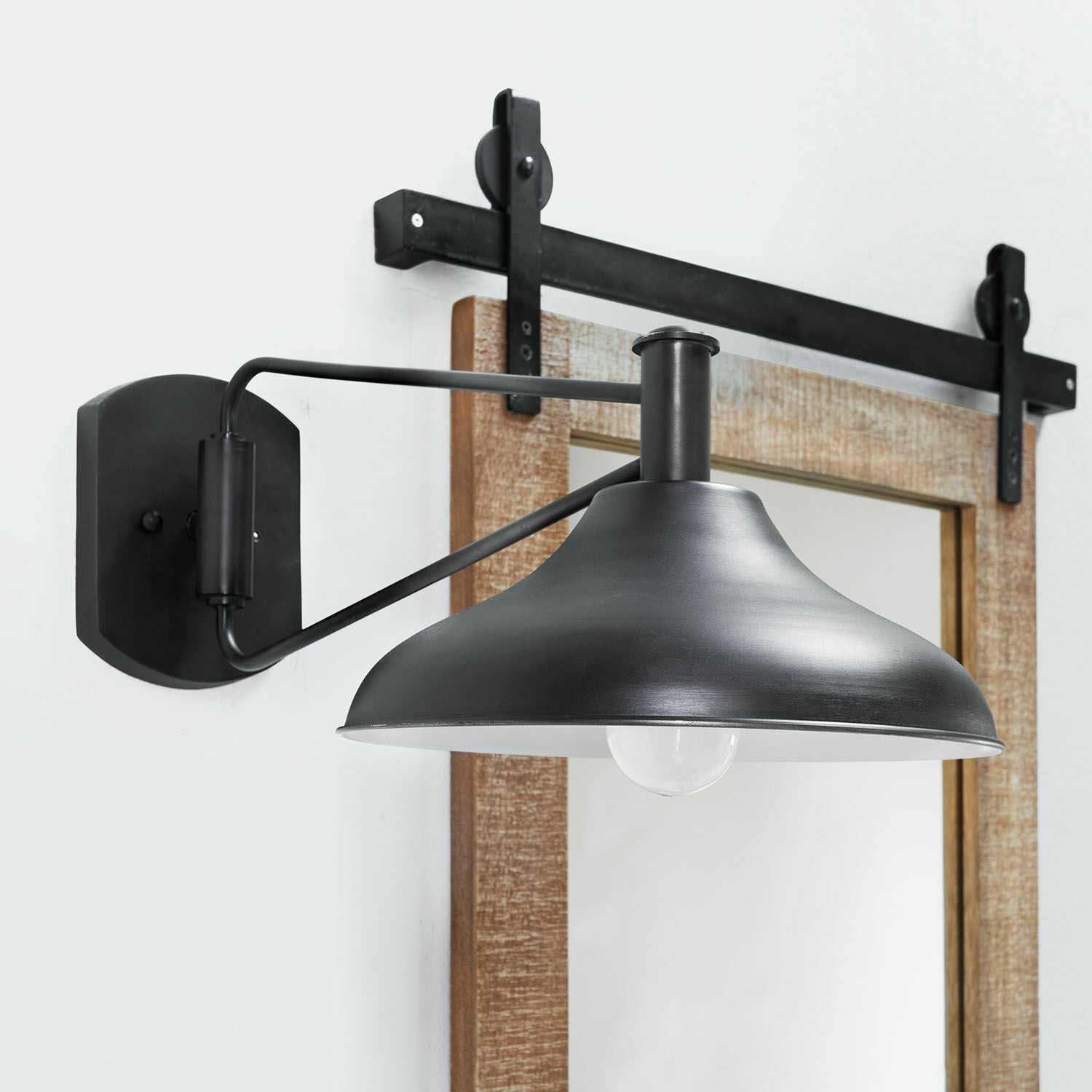 Lampa ścienna Parthenay