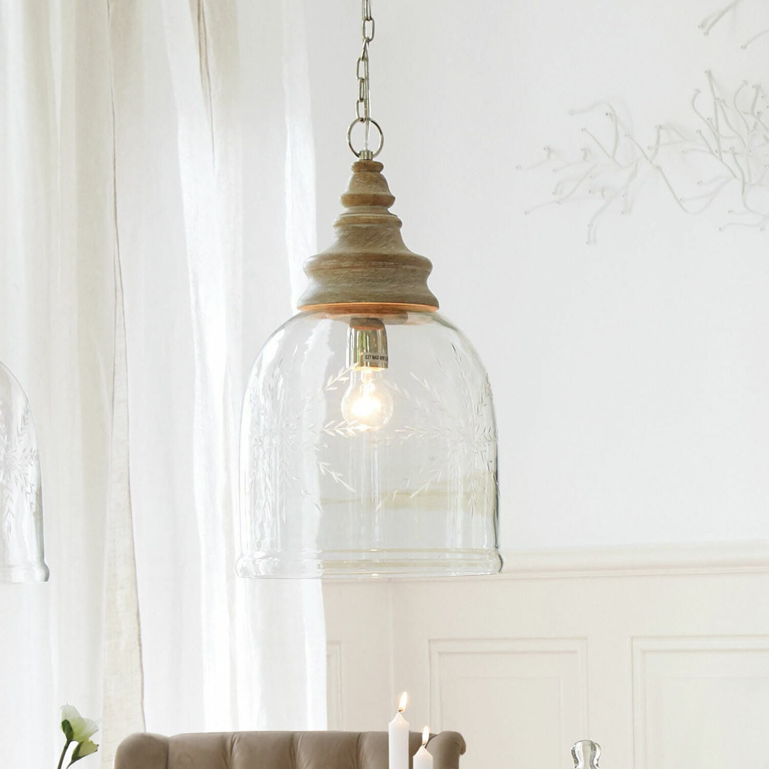 Lampa wisząca Bretterly