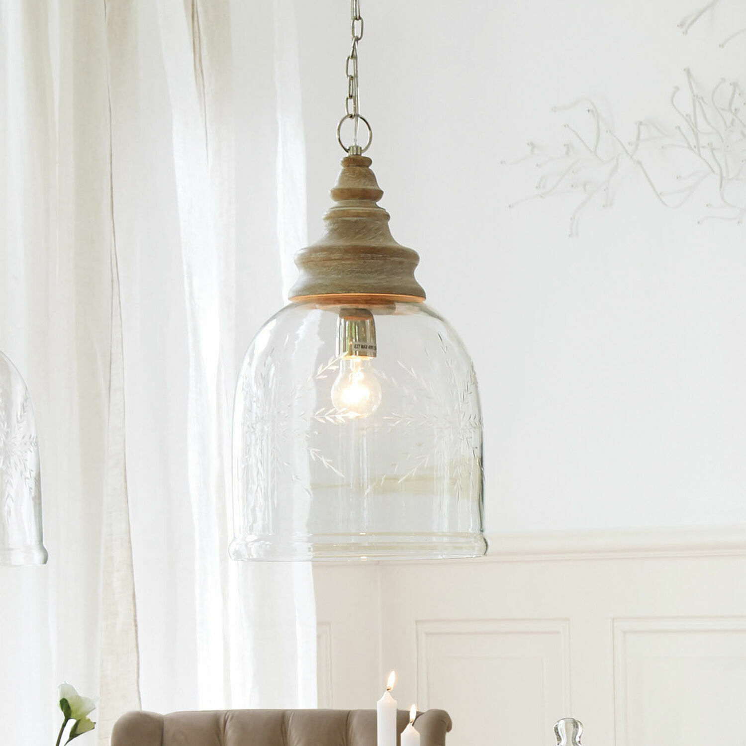 Lampa wisząca Bretterly