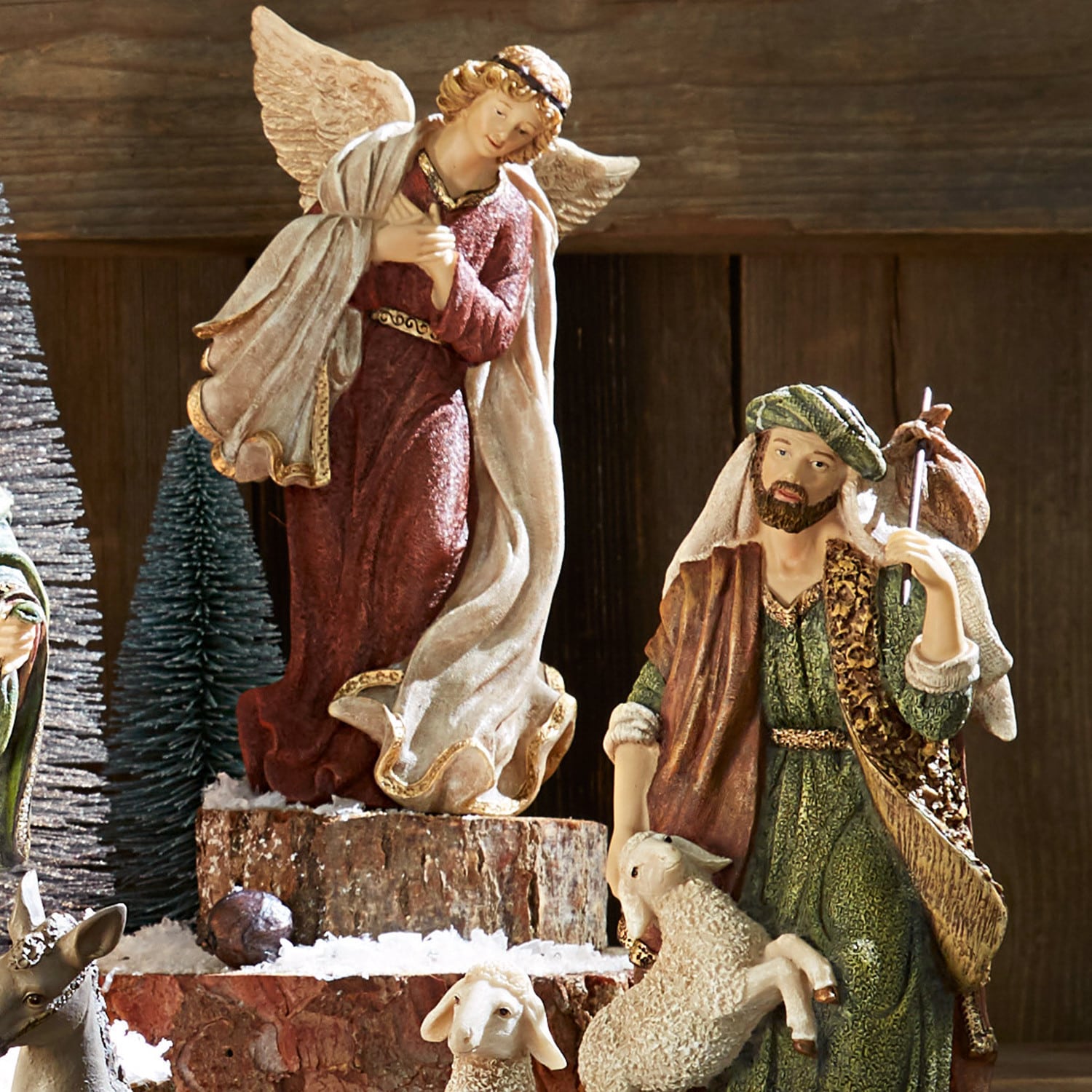 Figurka do szopki, zestaw 11 szt. Christi