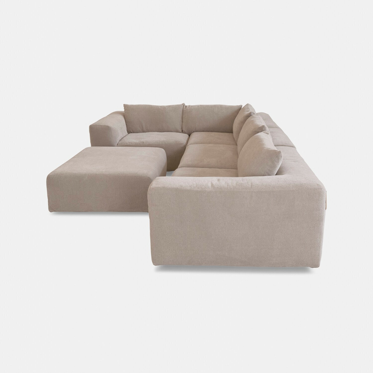 Sofa modułowa z podnóżkiem Northcombe