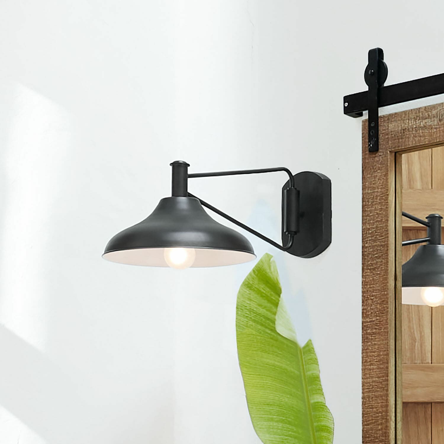Lampa ścienna Parthenay