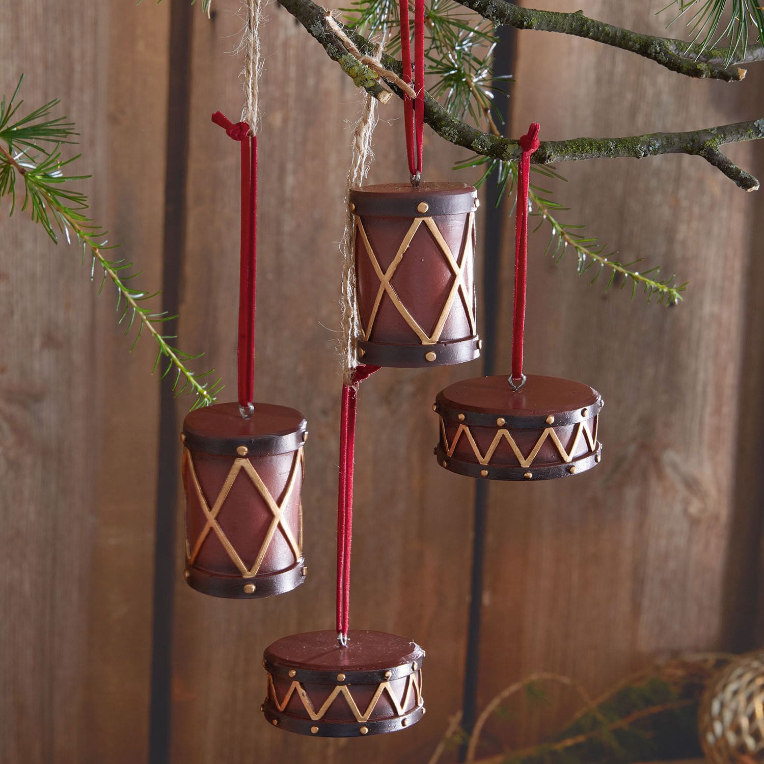 Ozdoby wiszące, zestaw 4 szt. Babki