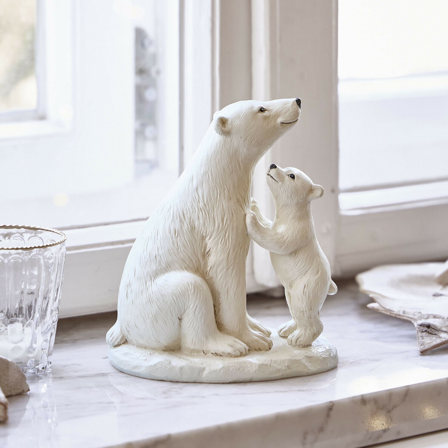 Figurka w kształcie niedźwiedzi polarnych Fjällros Figurka w kształcie niedźwiedzi polarnych Fjällros