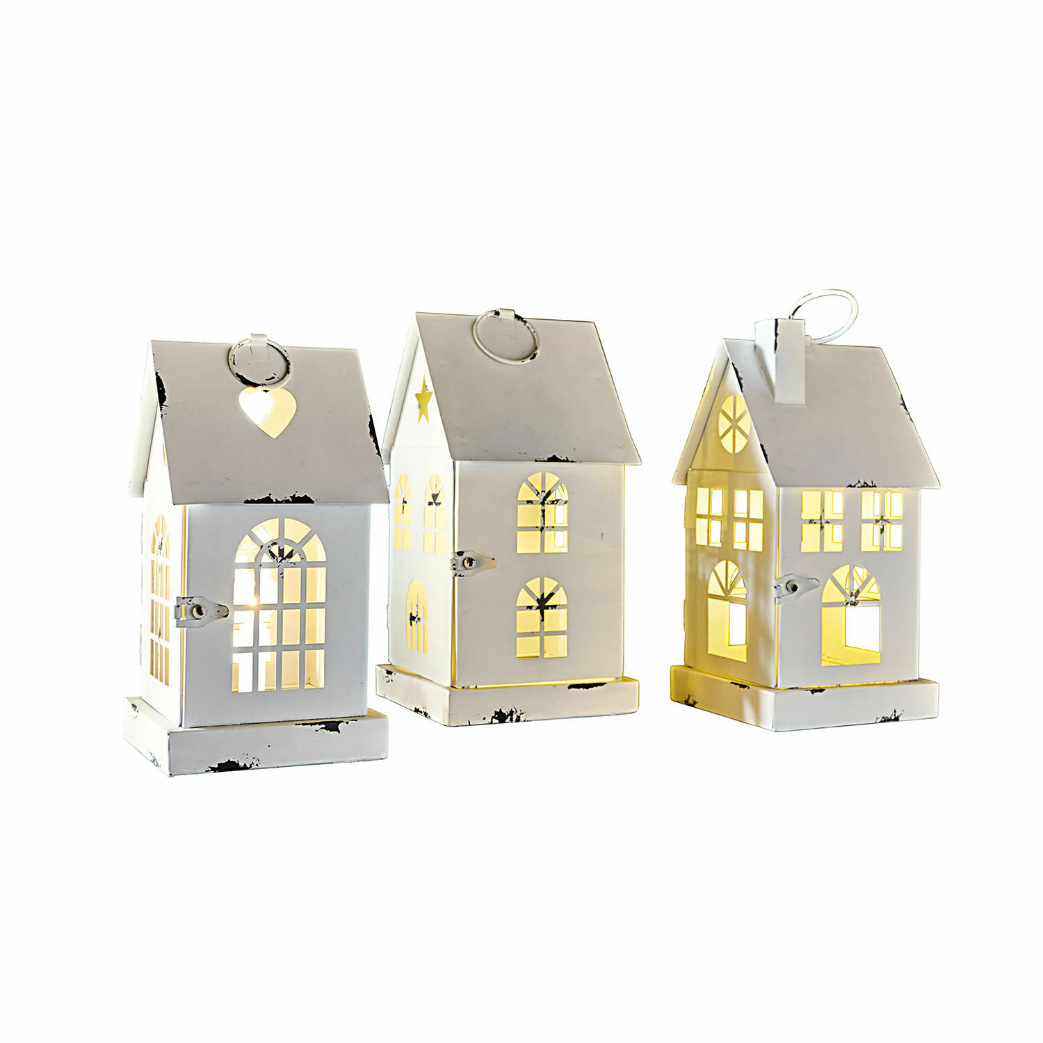 Lampion LED, zestaw 3 szt. Village
