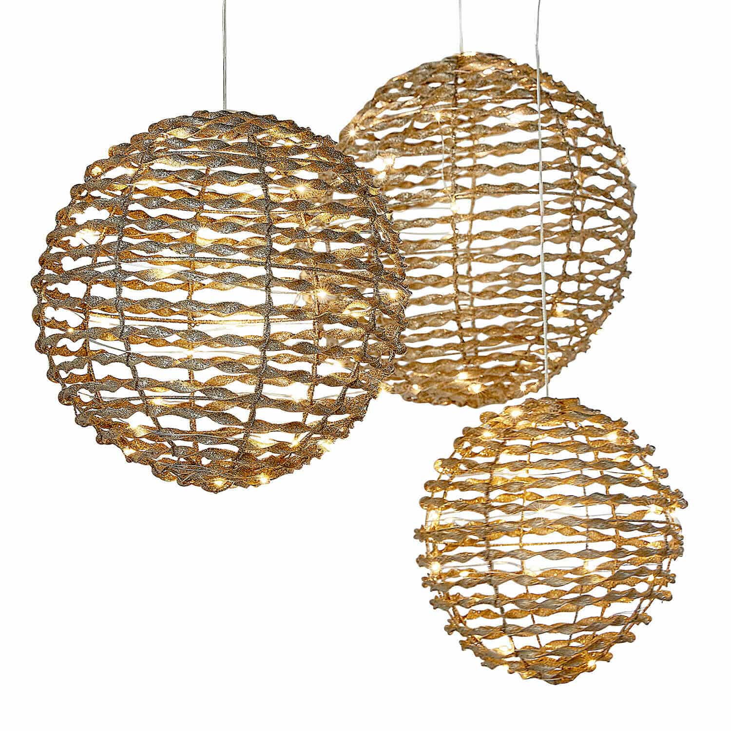 Dekoracja LED, zestaw 3 szt. Thalindra