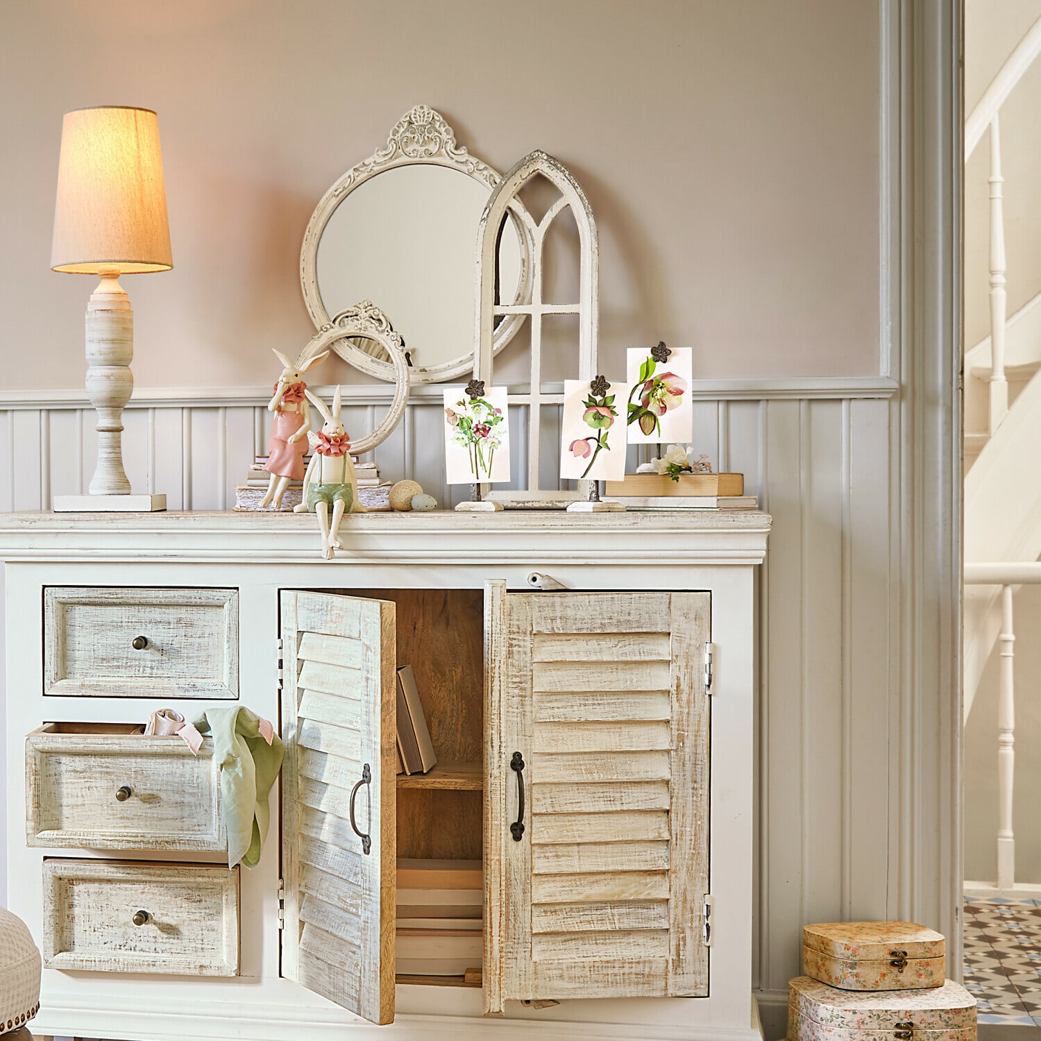 Obraz z uchwytem, zestaw 3 szt. Serafinas