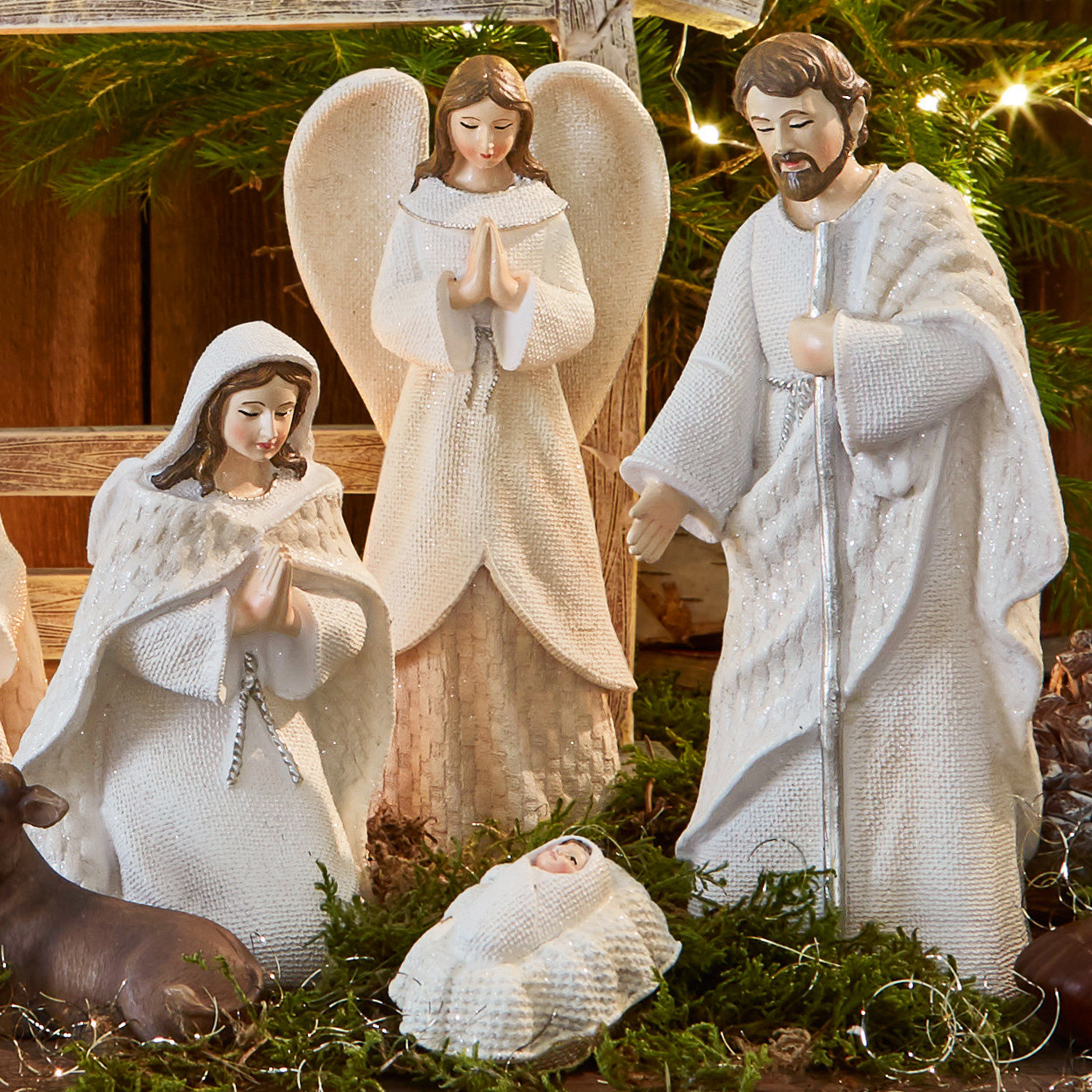 Figurki do szopki, zestaw 12 szt. Santo