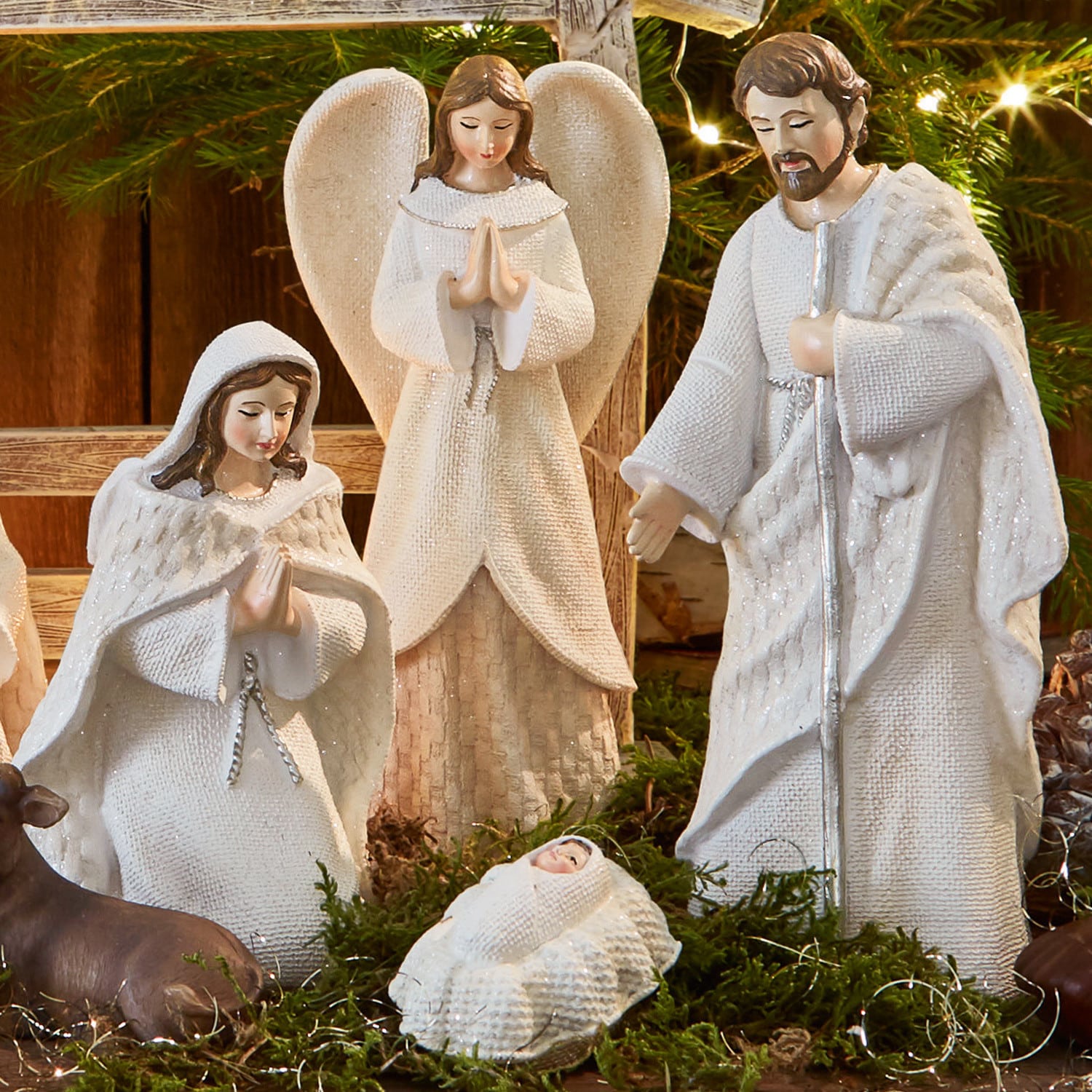 Figurki do szopki, zestaw 12 szt. Santo