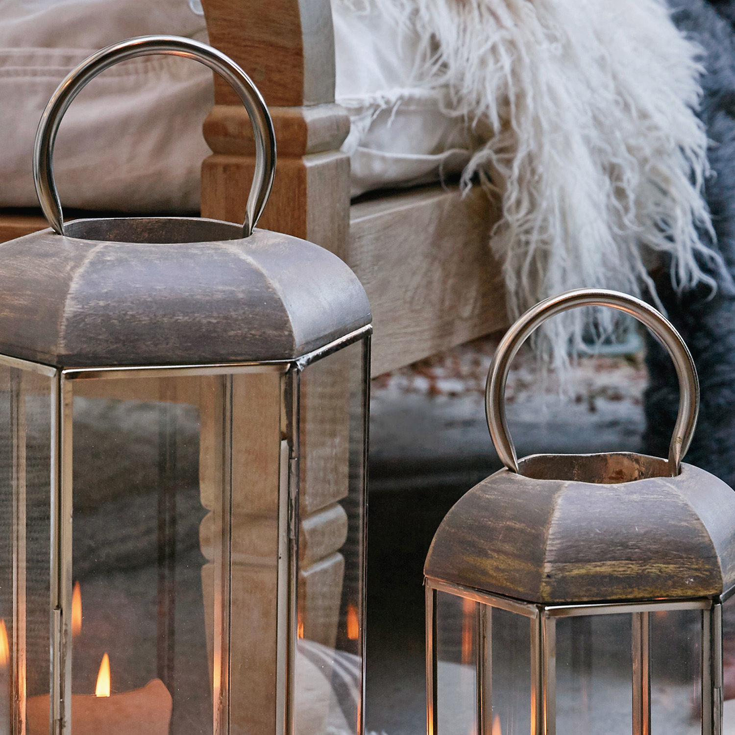 Lampion, zestaw 2 szt. Drogon