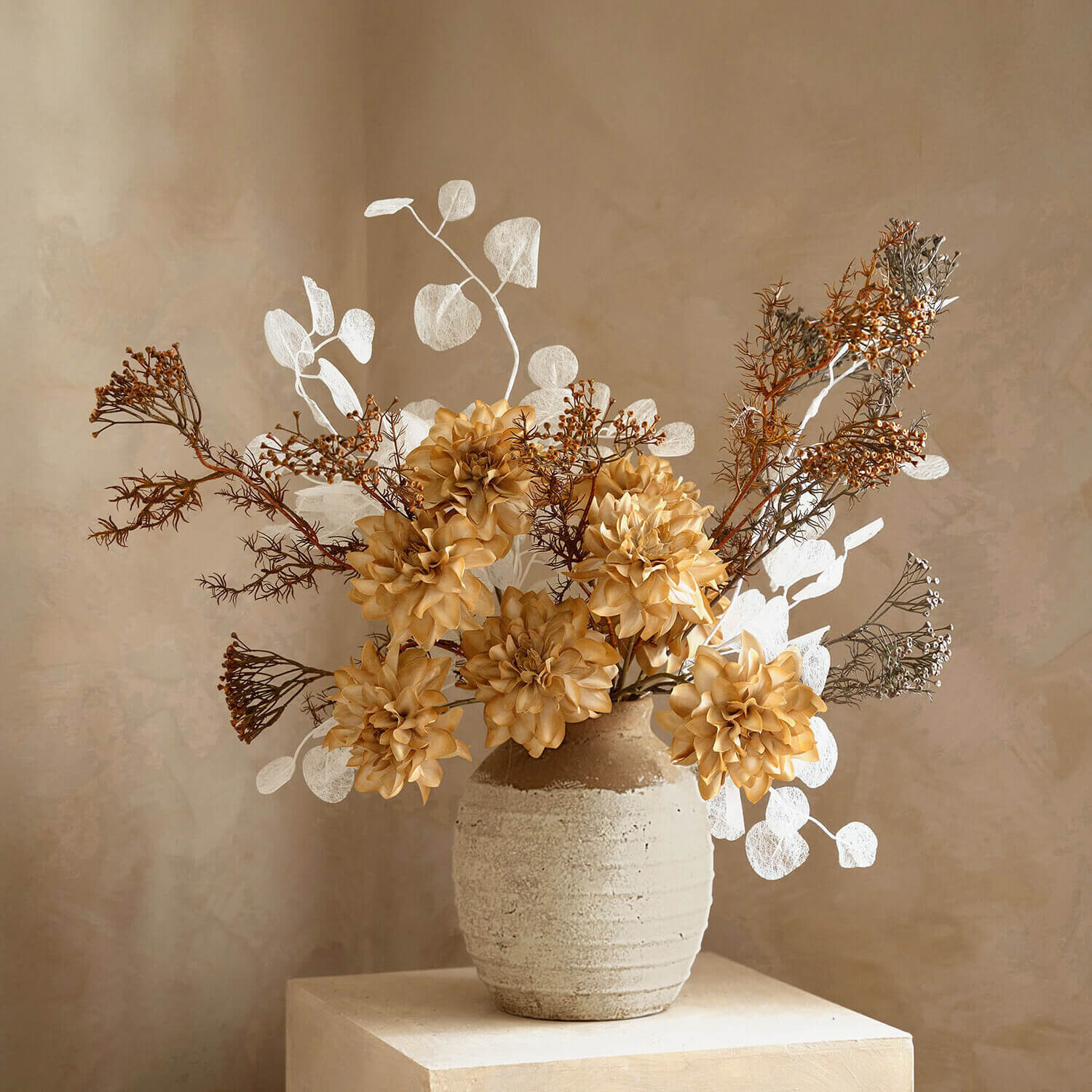 Złoto kwiatów i srebro liści