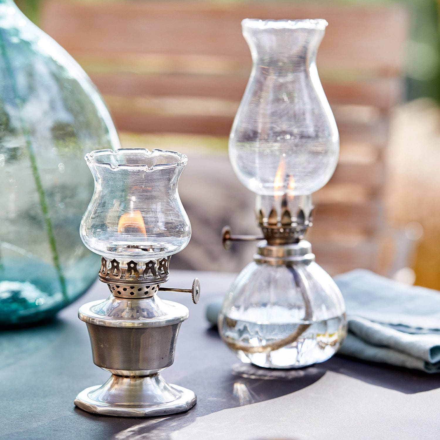 Lampa naftowa, zestaw 2 szt. Crouy