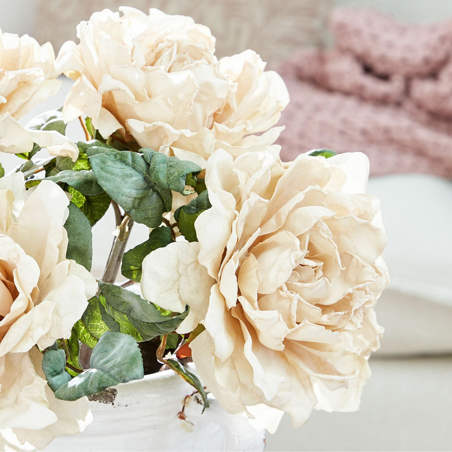 Zestaw 6 dekoracyjnych kwiatów Mervix