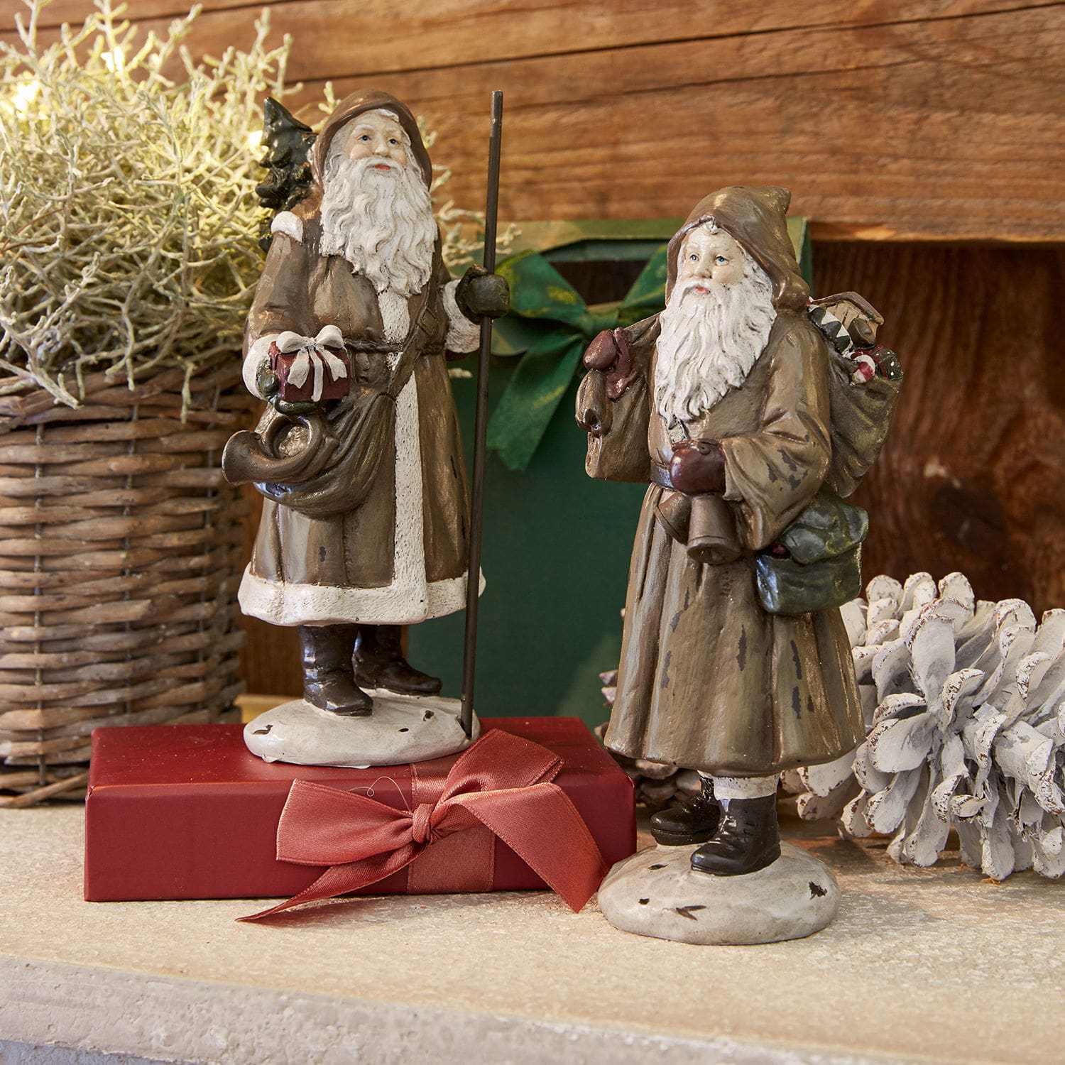 Święty Mikołaj, zestaw 2 szt. Filain