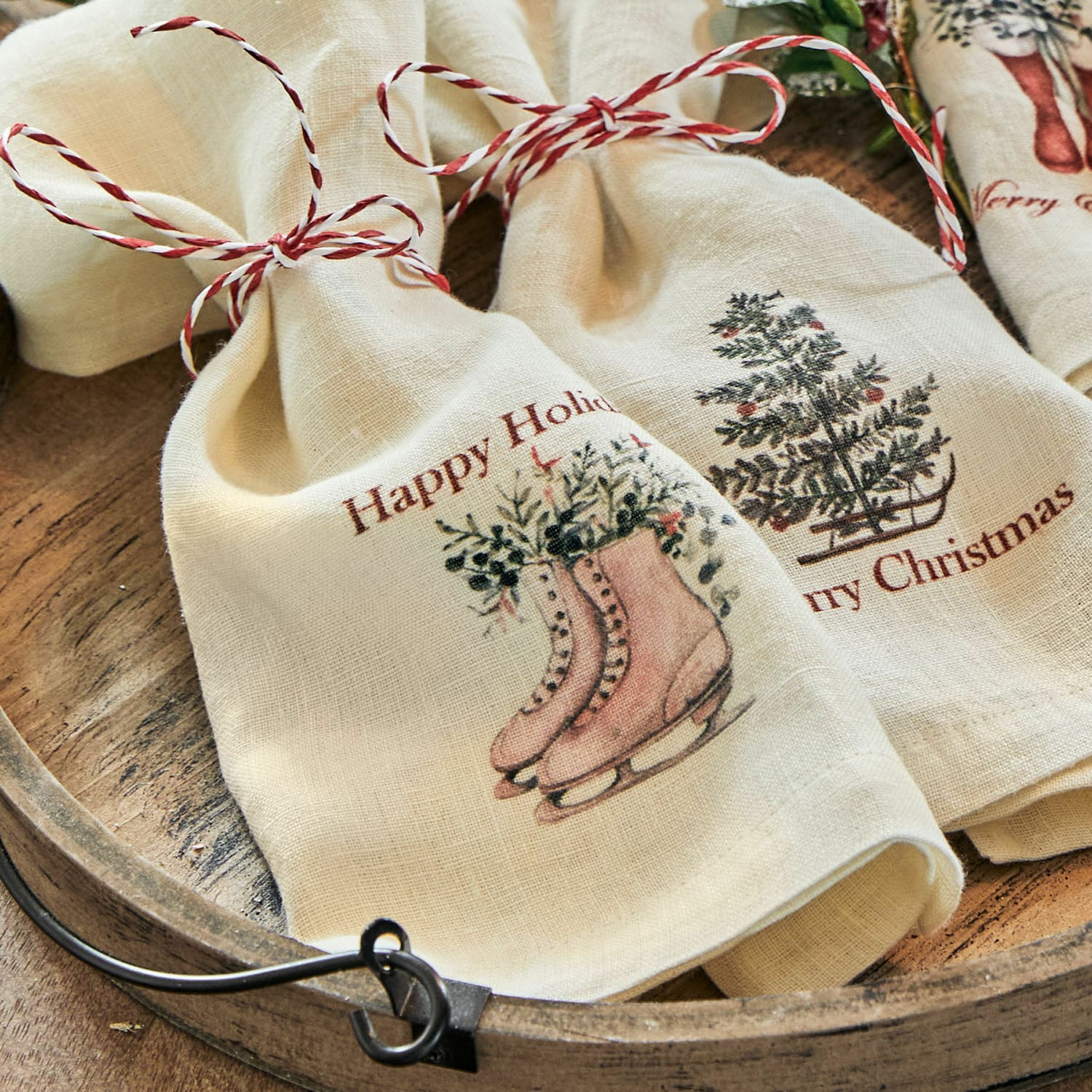 Serwetka, zestaw 4 szt. Merry & Bright