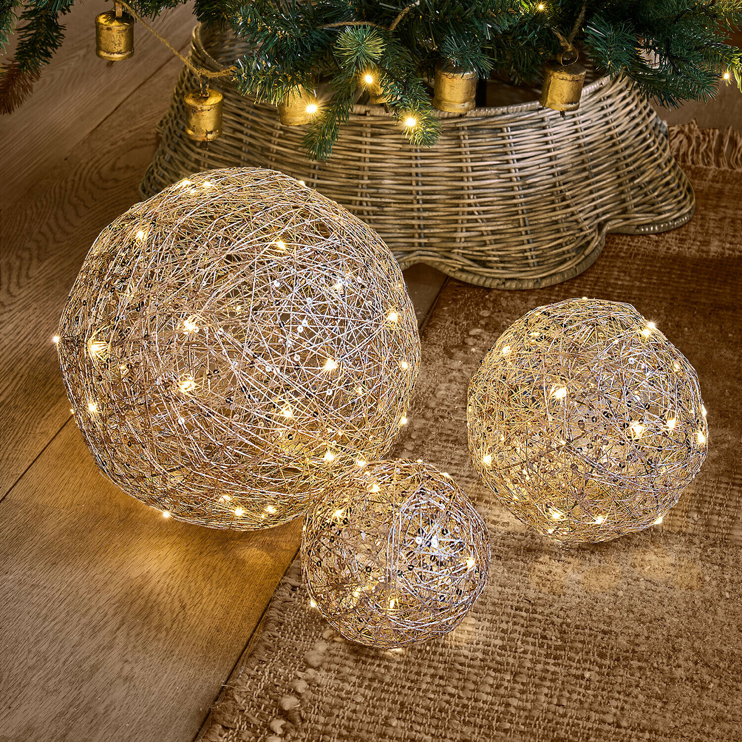 Kula LED, zestaw 3 szt. Casaglam Kula LED, zestaw 3 szt. Casaglam