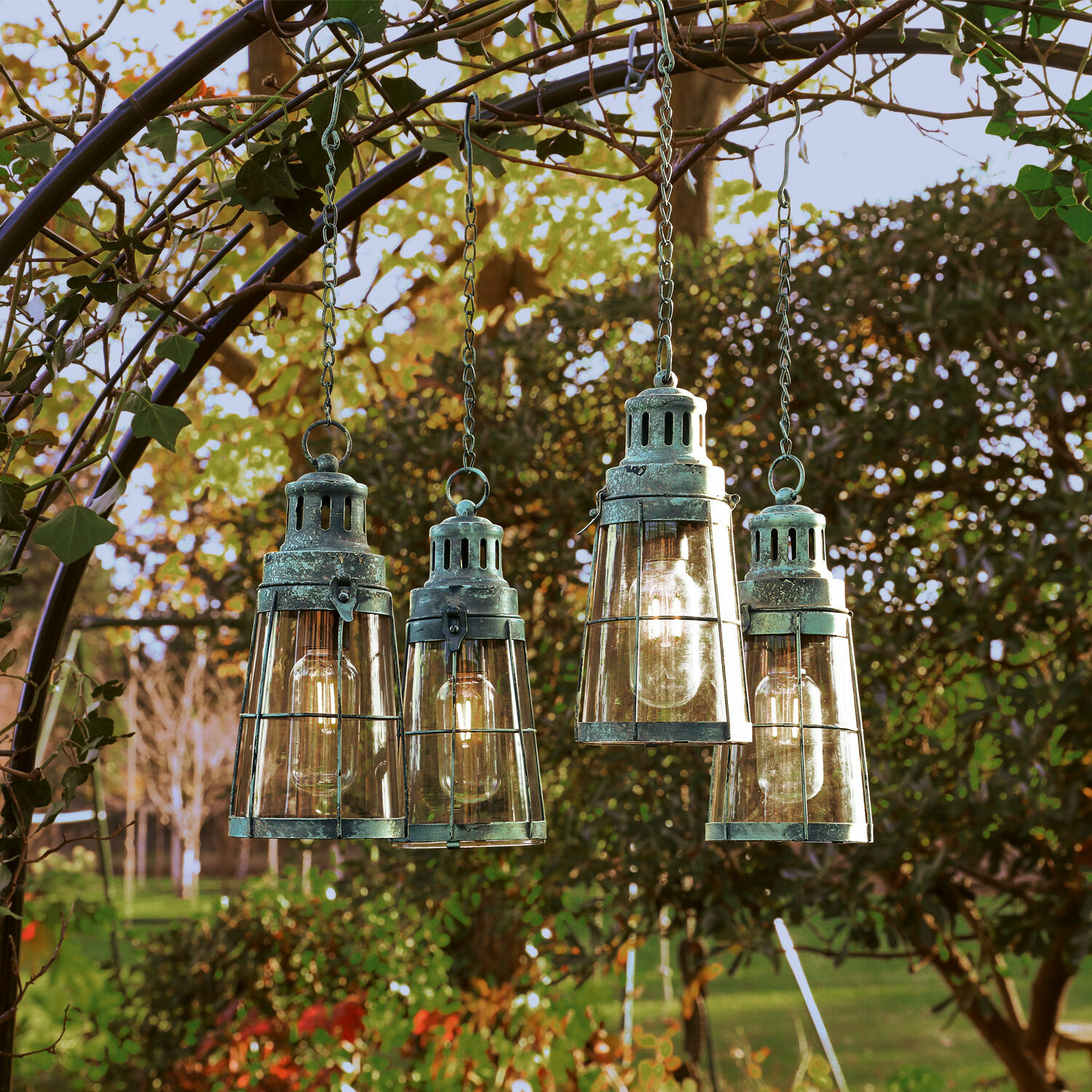 Lampion LED, zestaw 4 szt. Ligrette