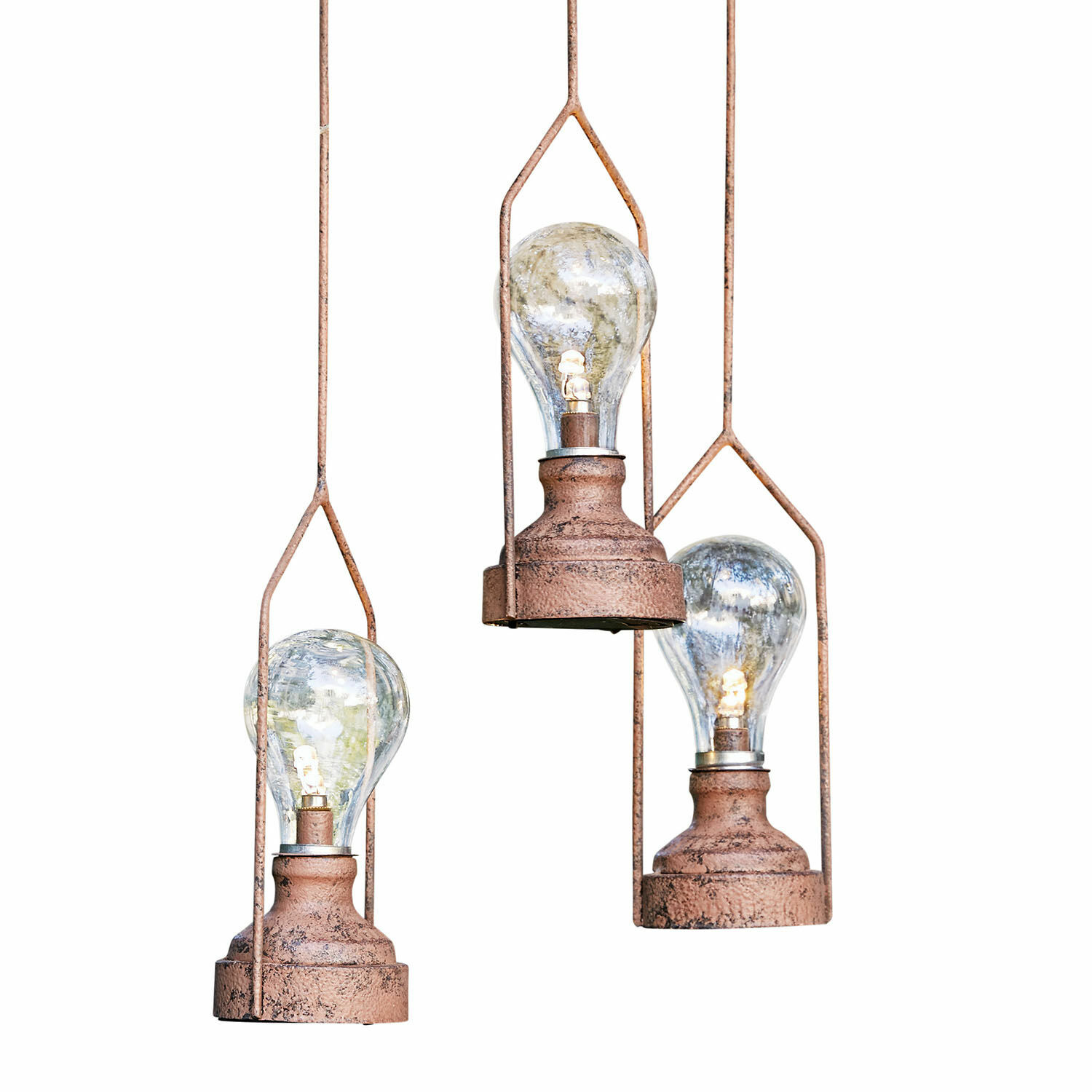 Wiszący lampion LED, zestaw 3 szt. Chambéry