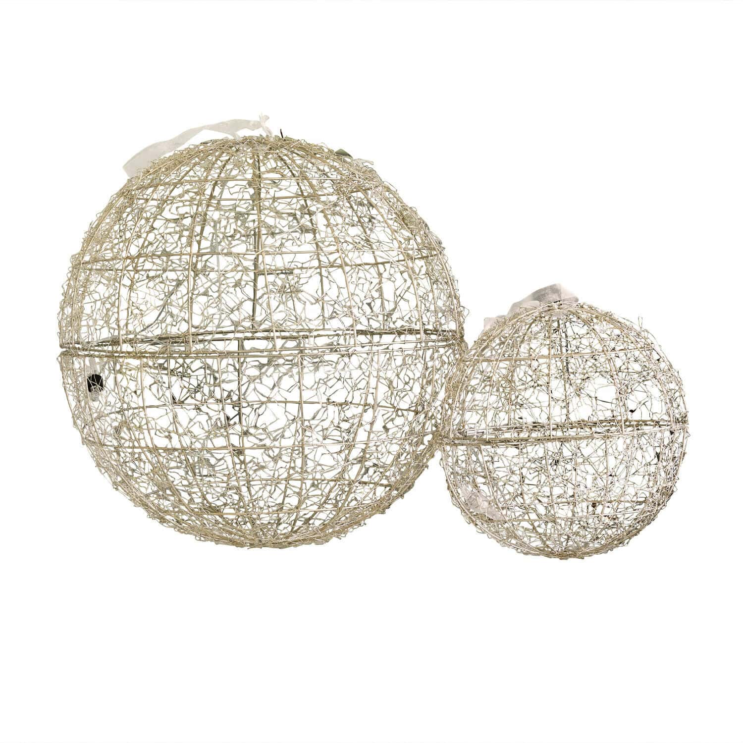 Dekoracja LED, zestaw 2 szt. Ambertin