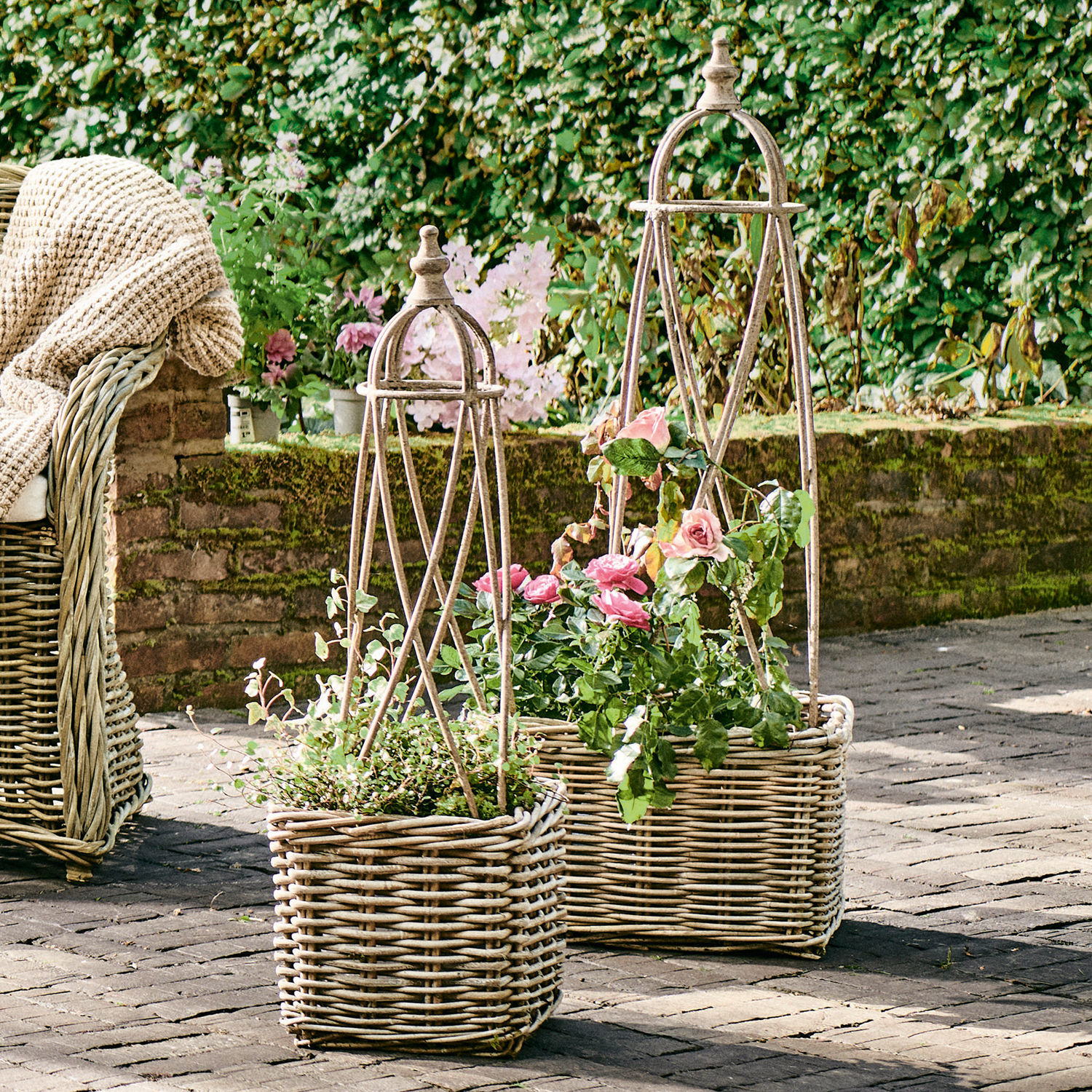 Podpórka do kwiatów, zestaw 2 szt. Zélie