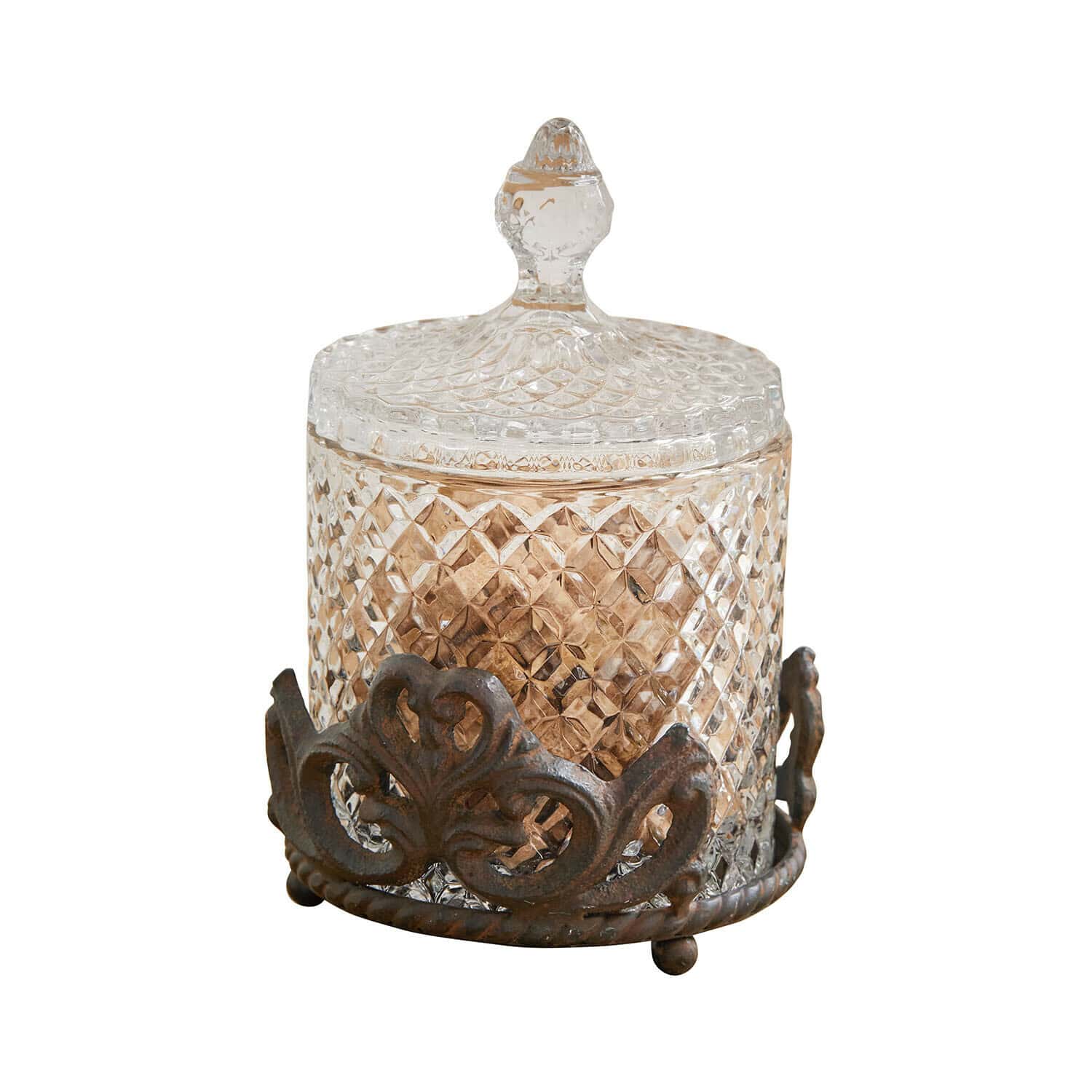 Szklany pojemnik z uchwytem Kerynna