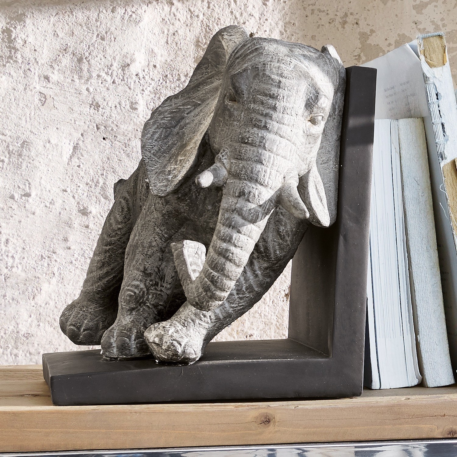 Podpórka do książek, zestaw 2 szt. Elephants