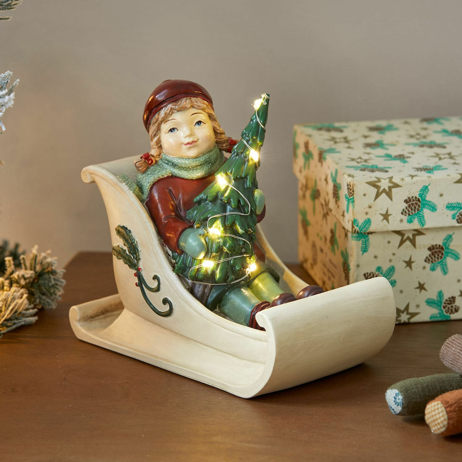 Figurka z diodami LED Soriala