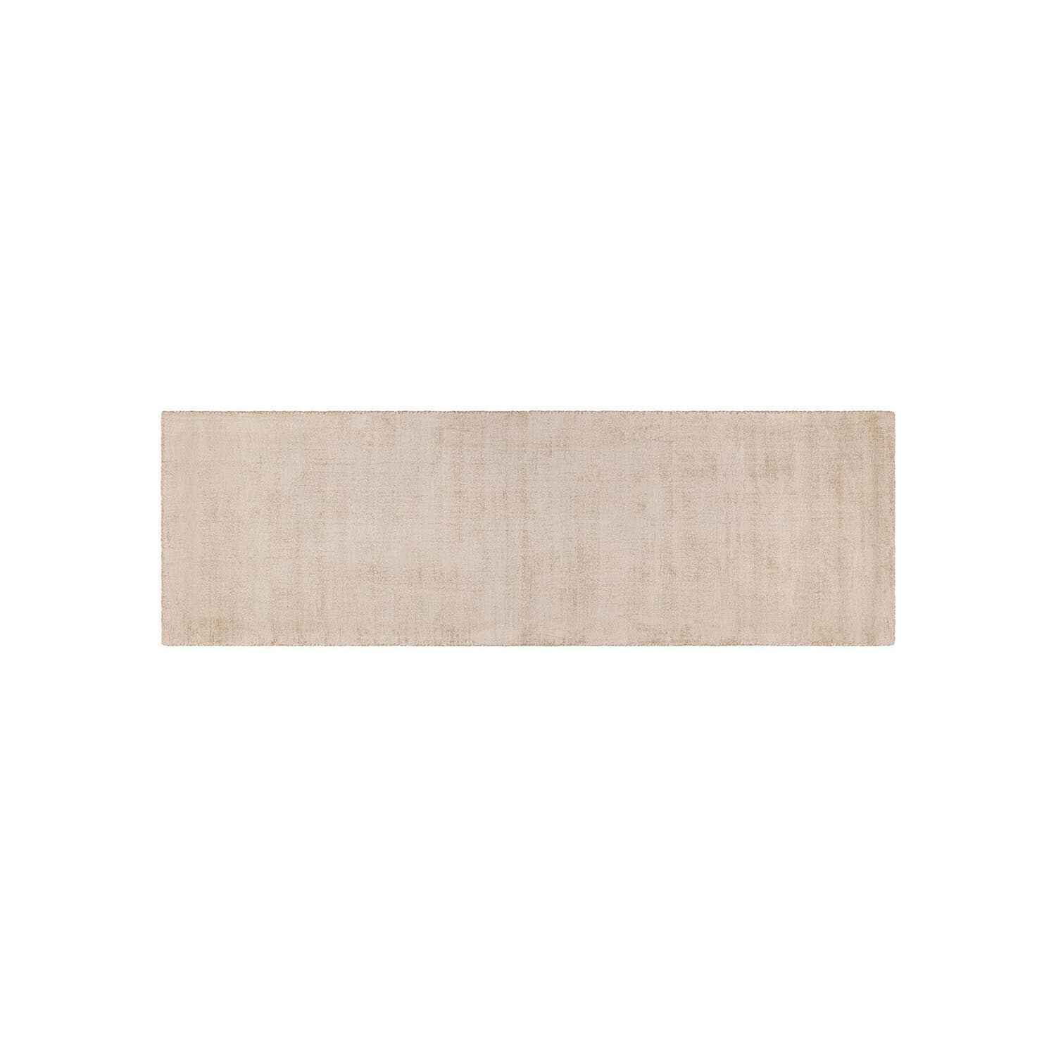Chodnik Mariselle Beżowy dywanik z miękkiego materiału o prostokątnym kształcie, idealny do salonu lub sypialni