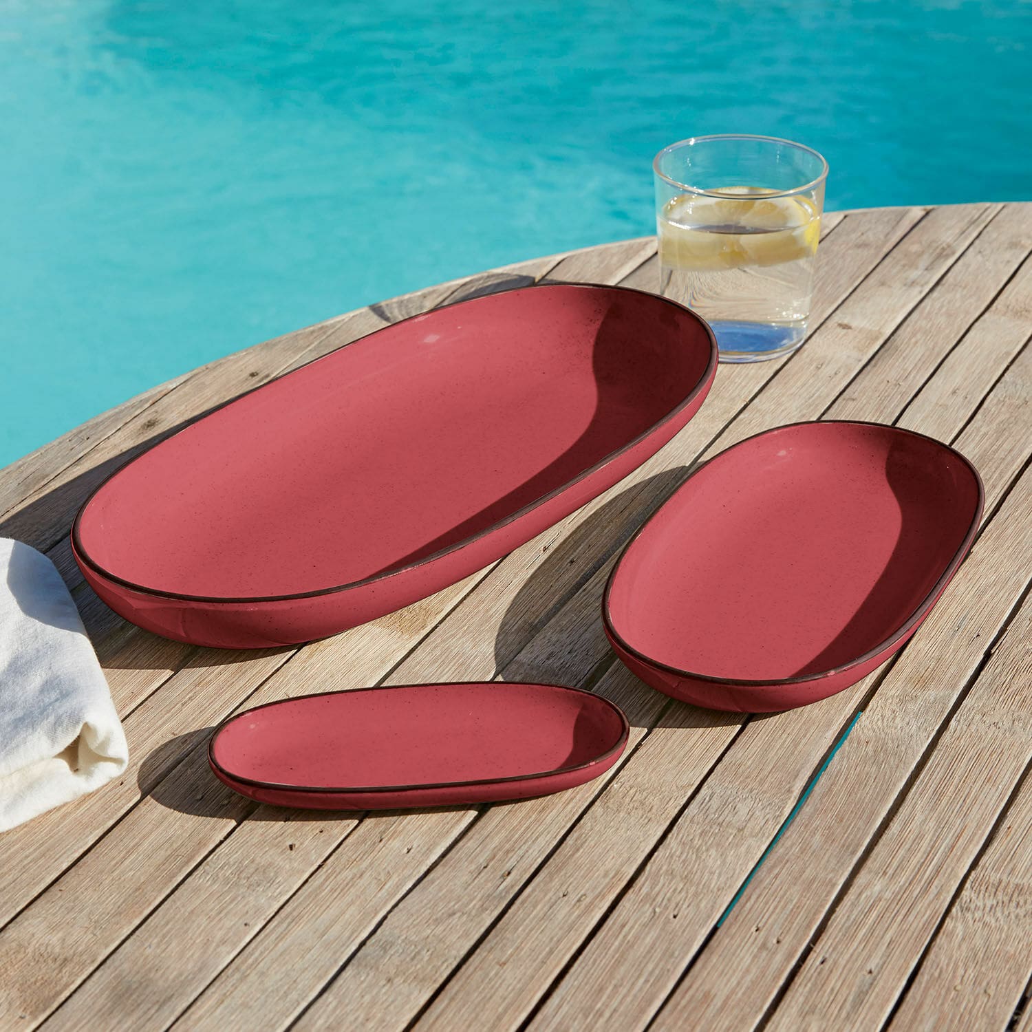 Taca do serwowania, zestaw 3 szt. Biarré