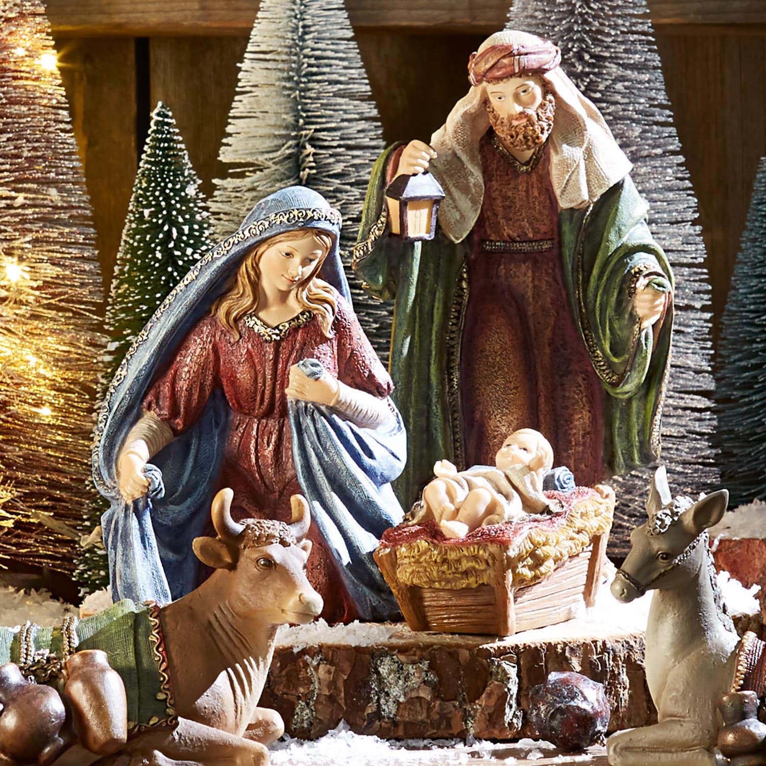 Figurka do szopki, zestaw 11 szt. Christi