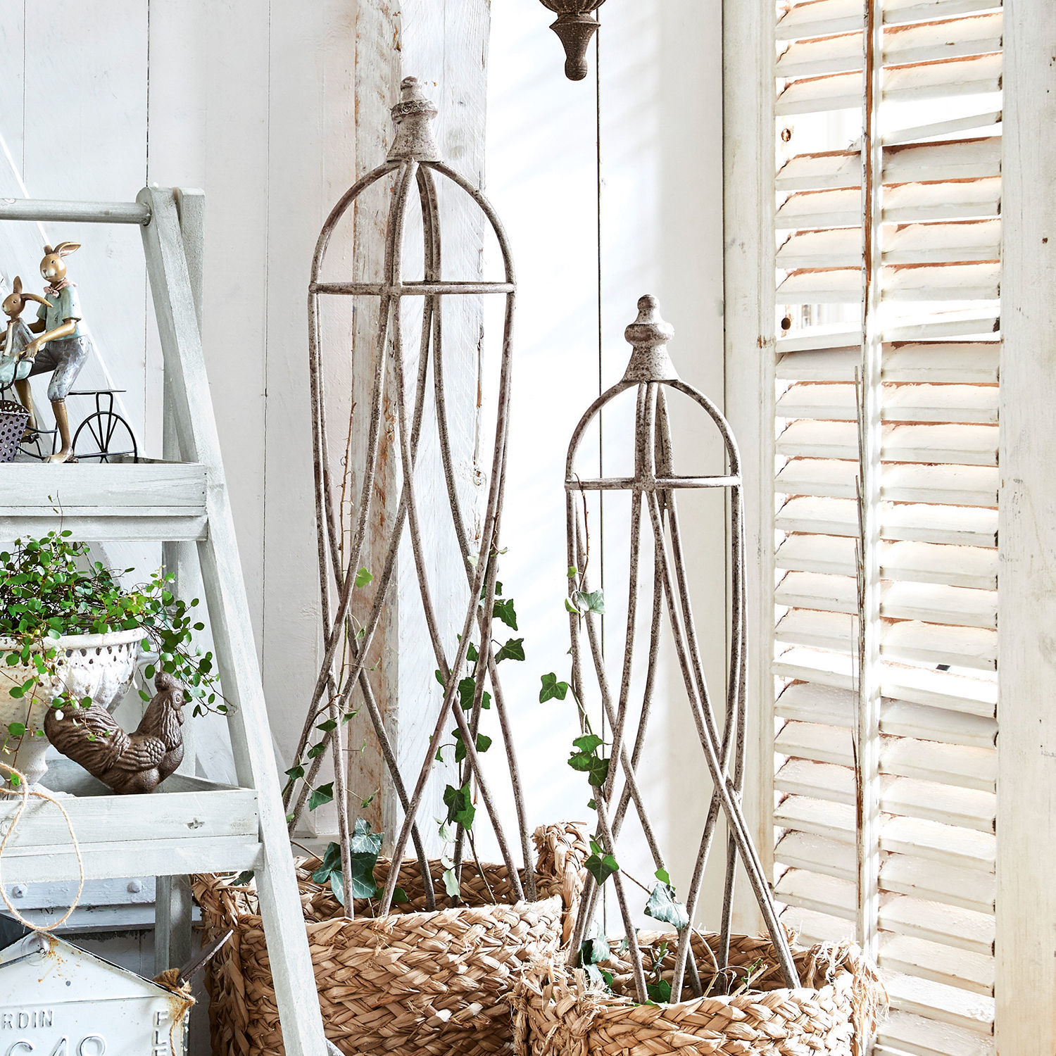 Podpórka do kwiatów, zestaw 2 szt. Zélie