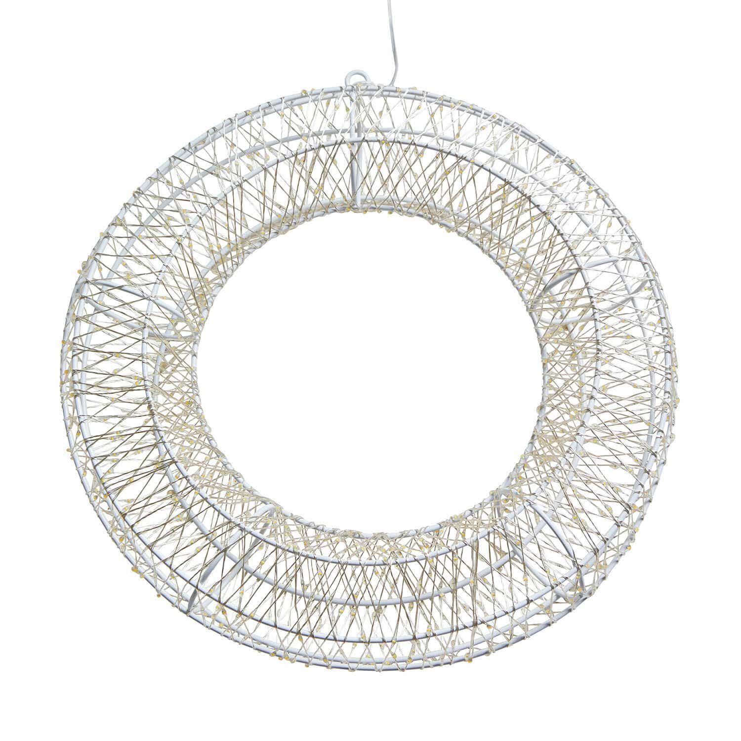Wieniec z lampkami LED Winsloe