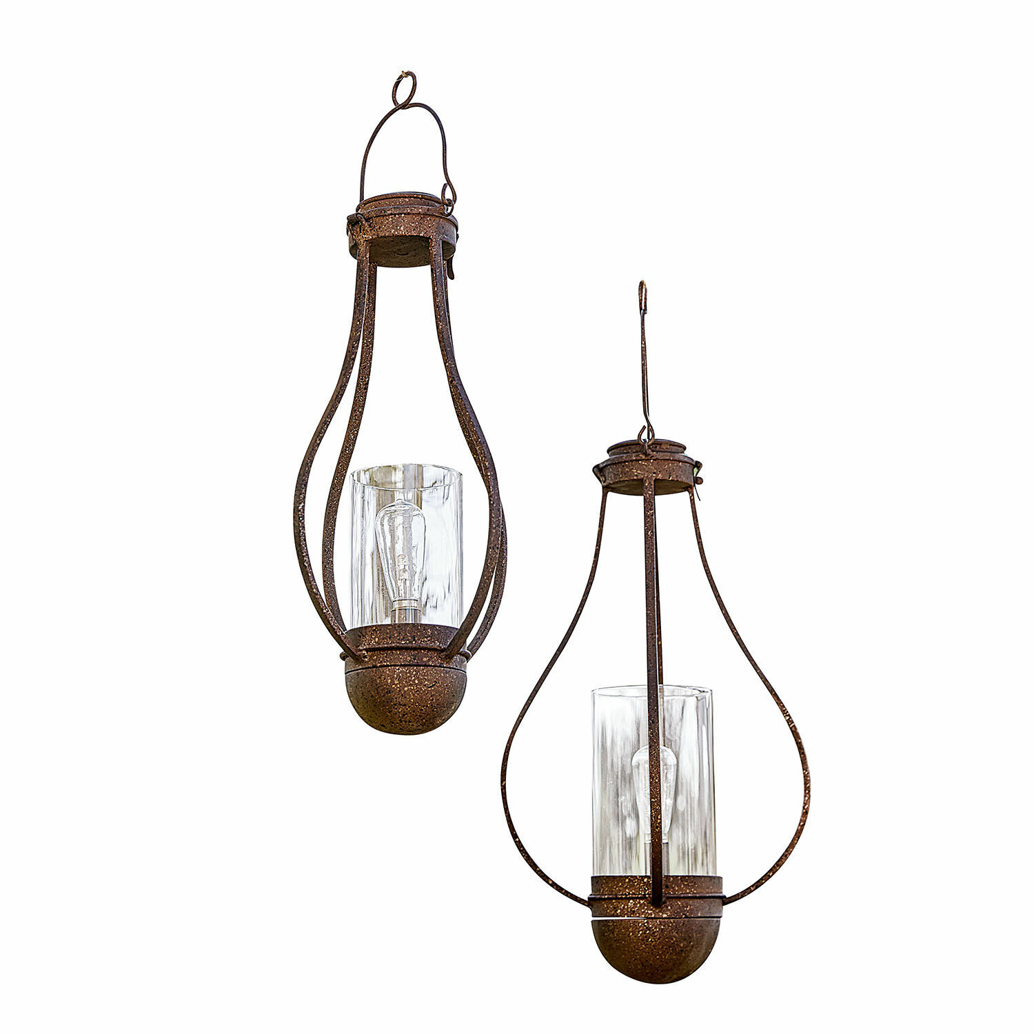 Wiszący lampion solarny, zestaw 2 szt. Marsa