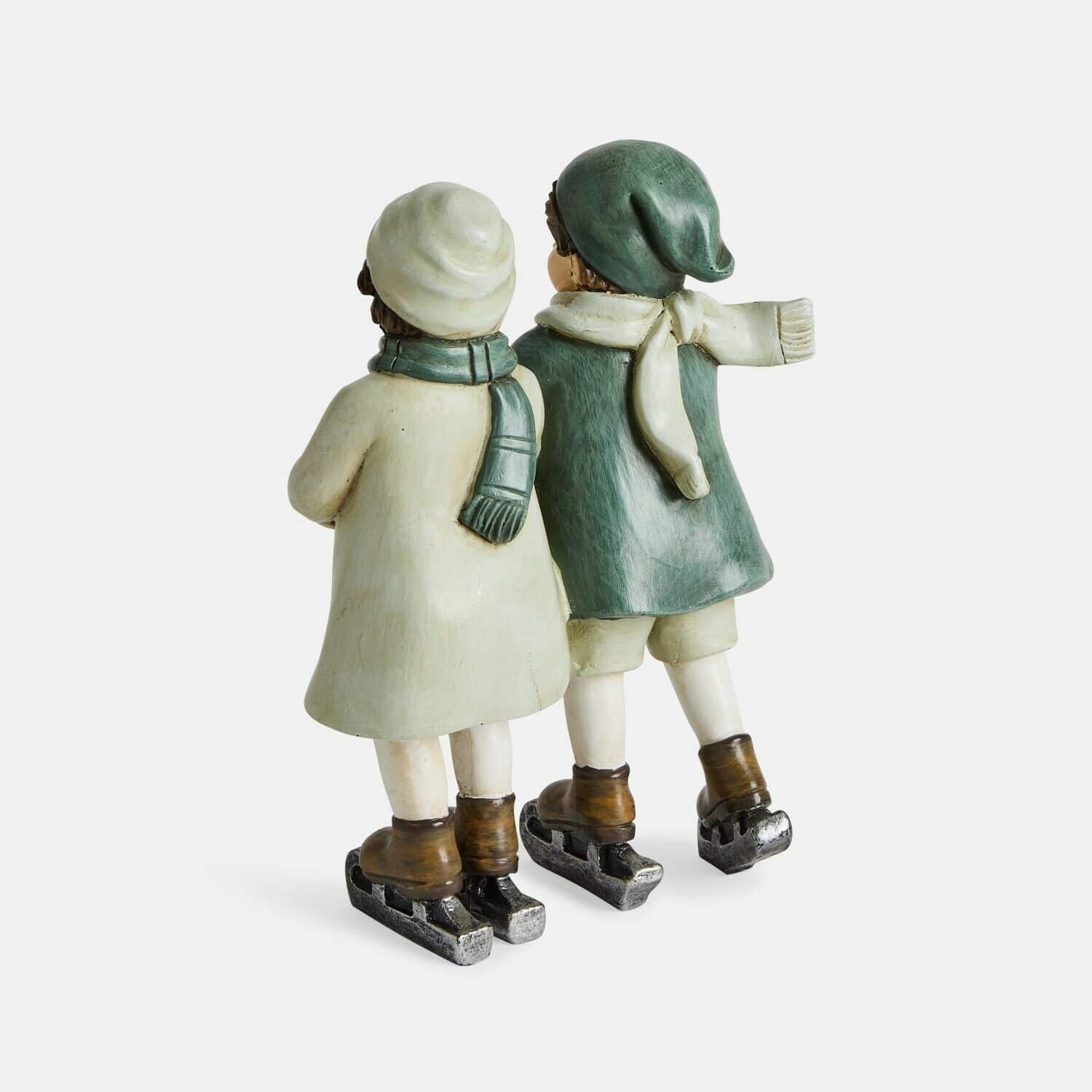 Figurka dzieci na łyżwach Jerries