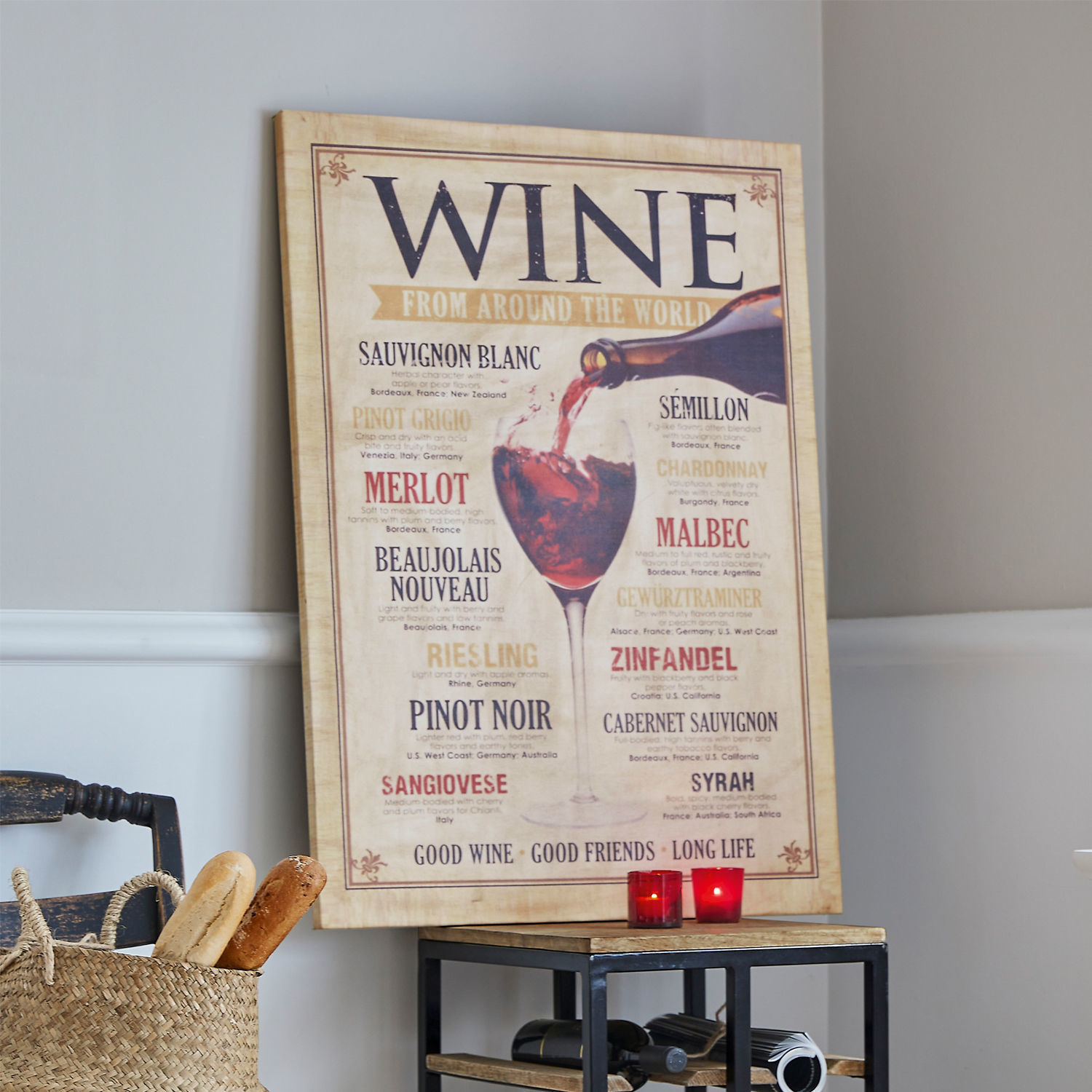Tablica dekoracyjna Winecard