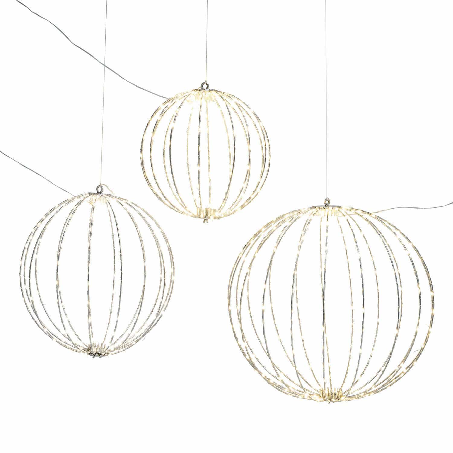 Zestaw 3 kul LED Brilliante