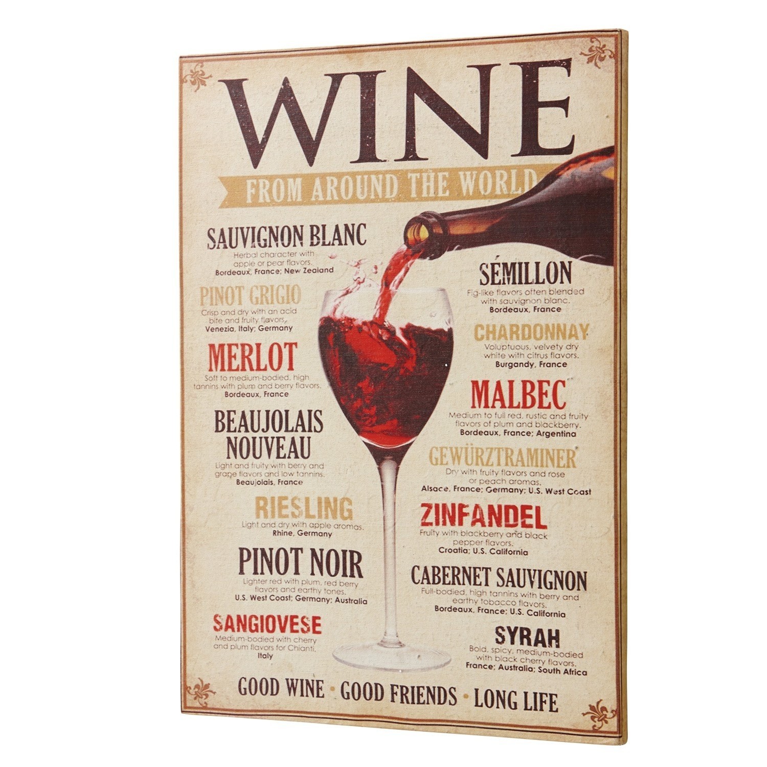 Tablica dekoracyjna Winecard