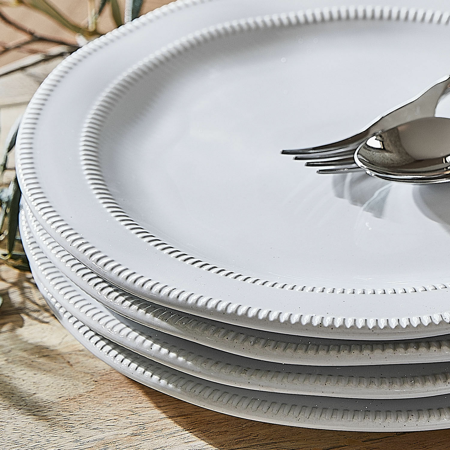 Duży talerz – zestaw 4 szt. Alentejo