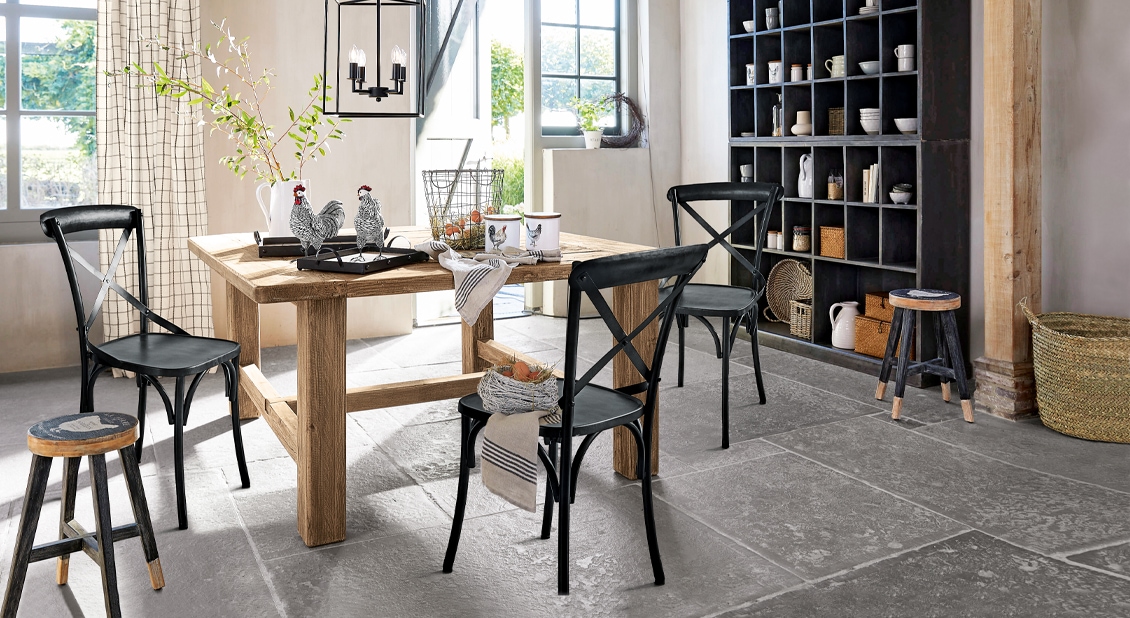 Czerń w wydaniu modern rustic