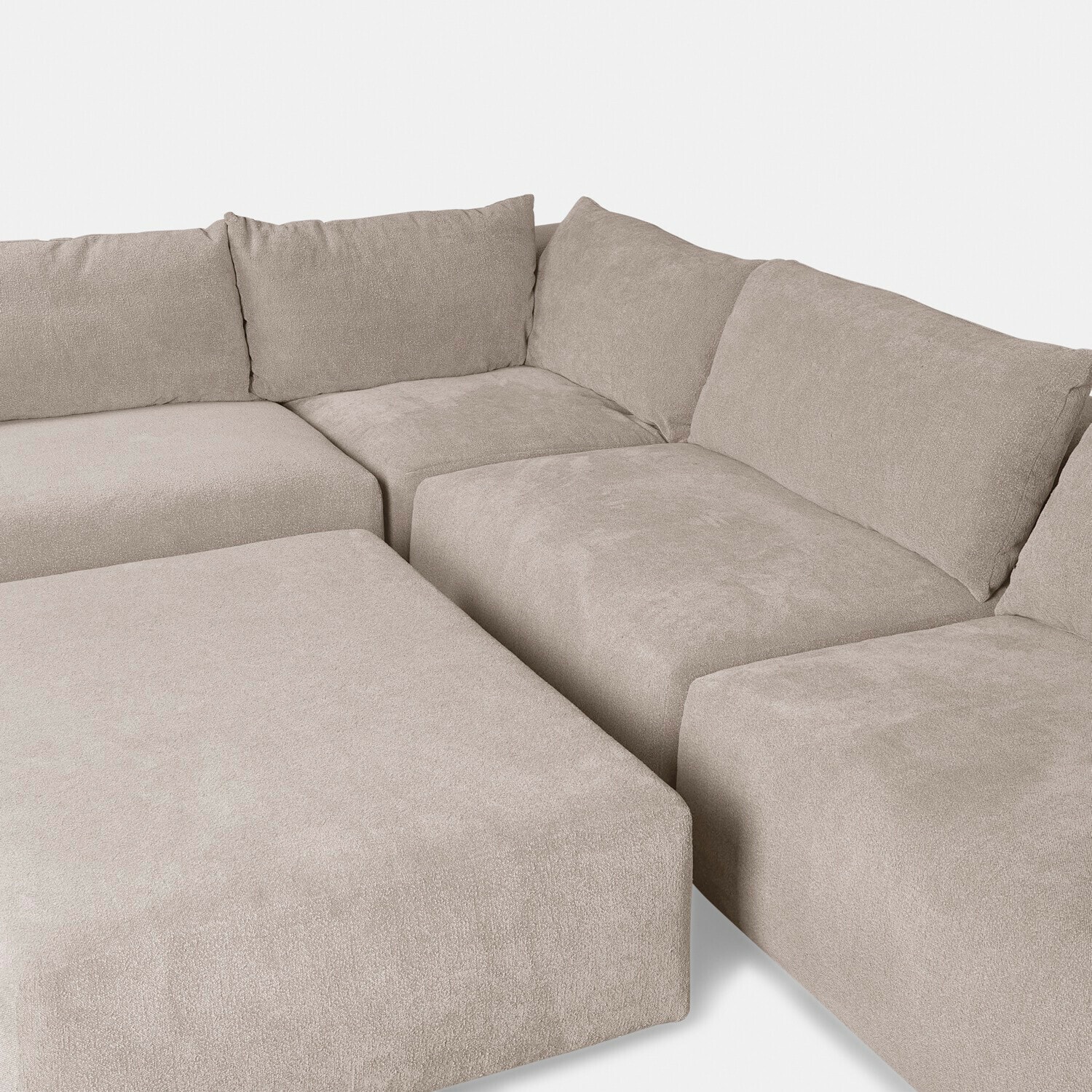 Sofa modułowa z podnóżkiem Northcombe