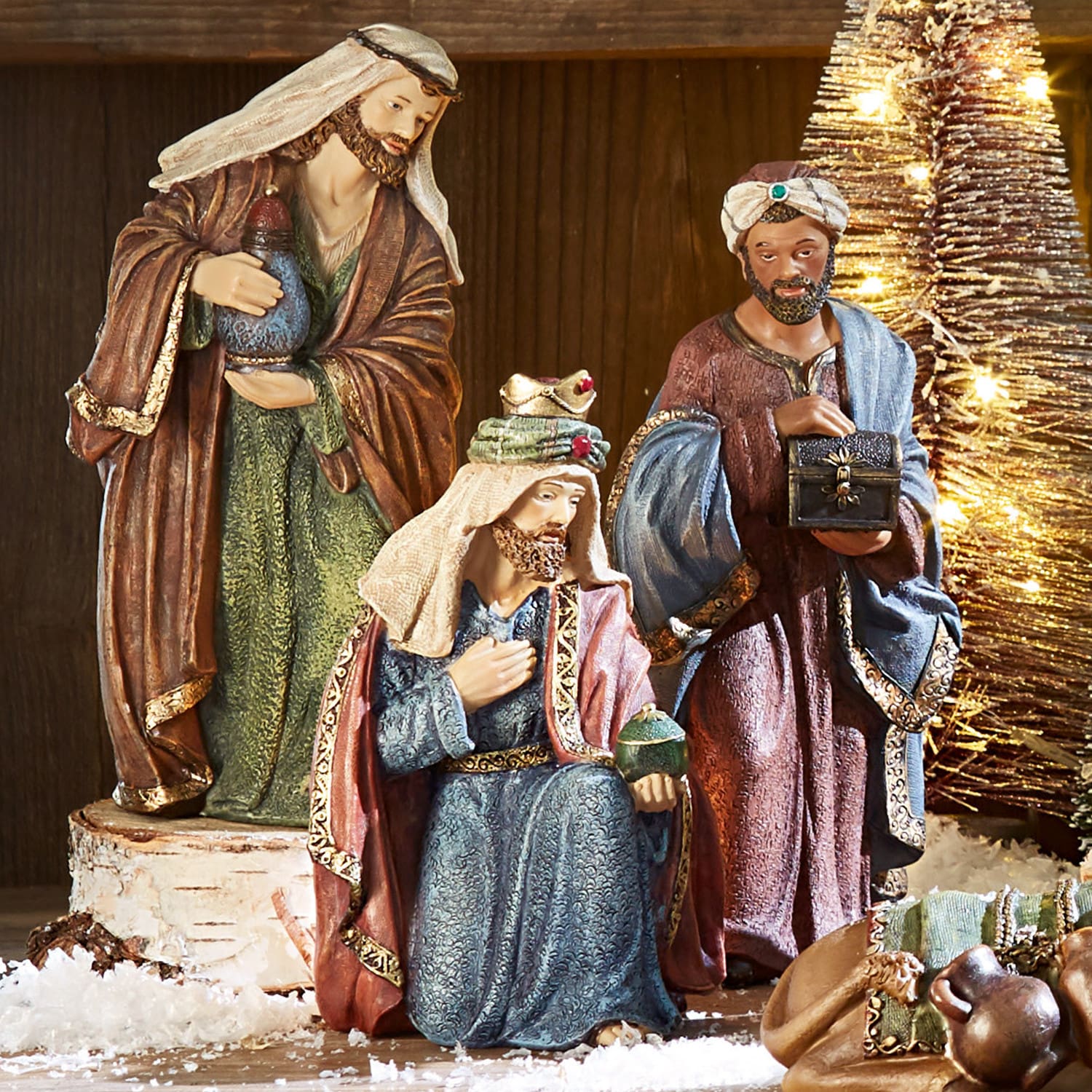 Figurka do szopki, zestaw 11 szt. Christi