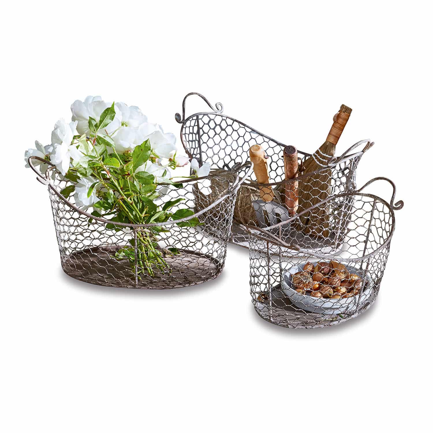 Kosz, zestaw 3 szt. Norinna