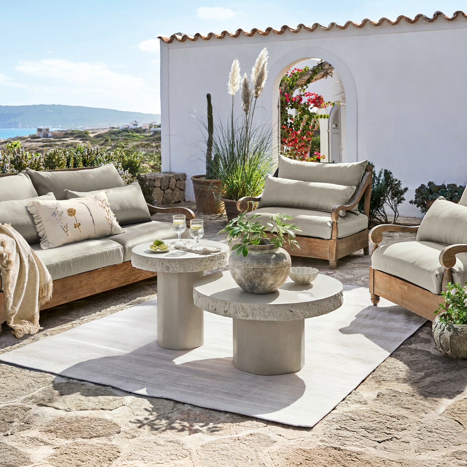 Stolik kawowy, zestaw 2 szt. Tivoliq