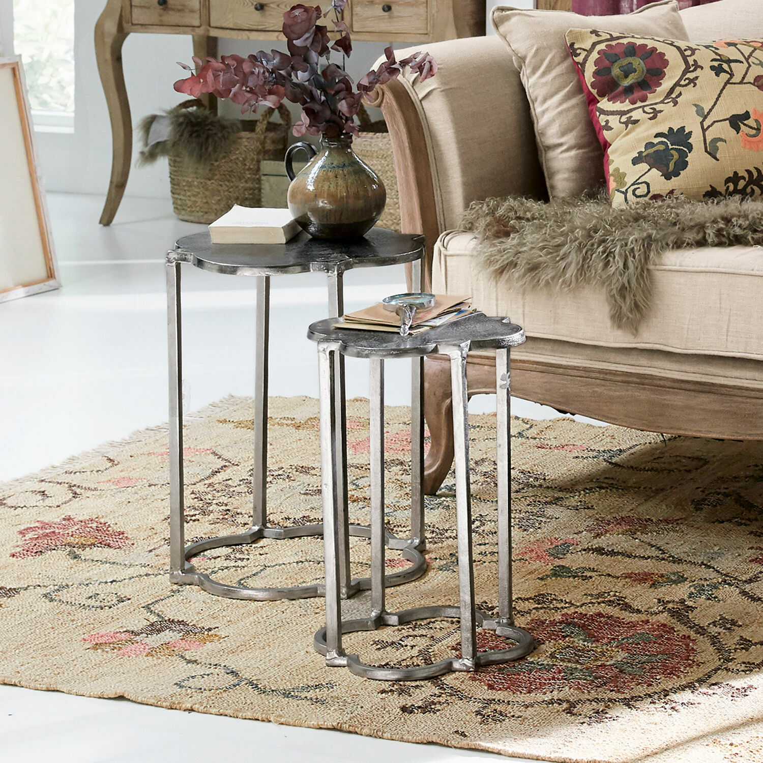 Stolik pomocniczy, zestaw 2 szt. Médonville