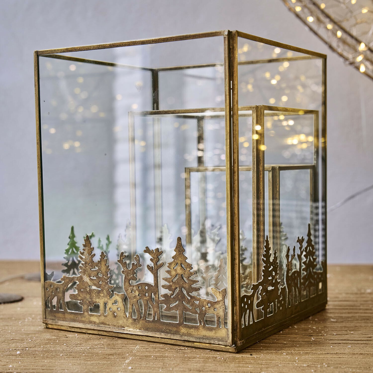 Lampion, zestaw 3 szt. Solenda